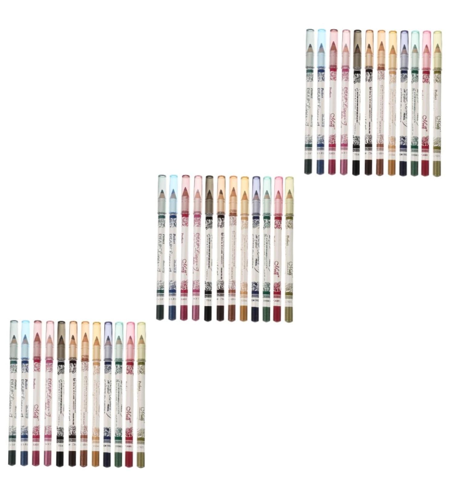 Beavorty Beavorty Set of 3 Lip Pencils 12 Colors Eyeliner Alternative Eyebrow Pencils Blending Makeup - Buy Online on GoSupps.com