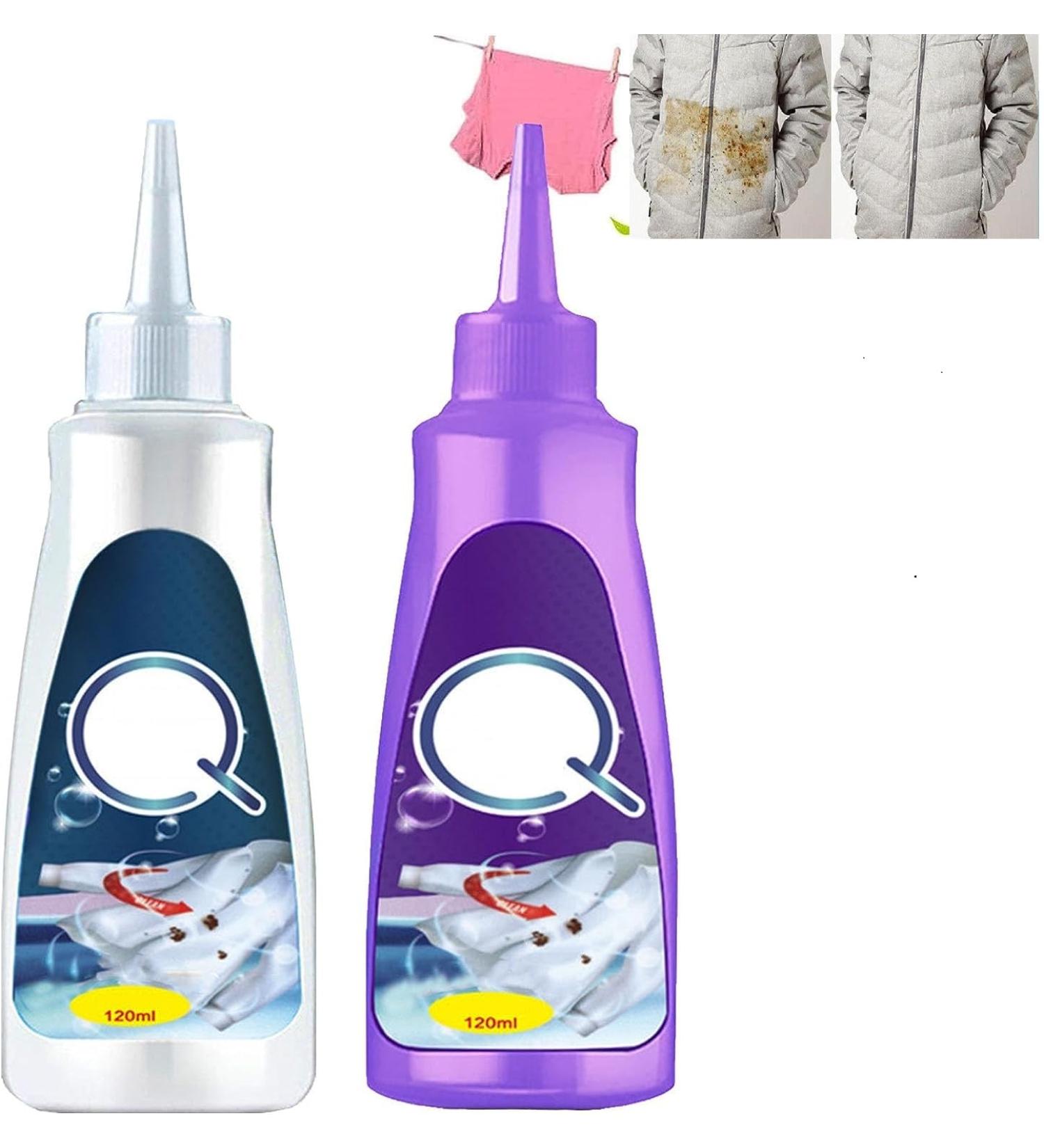 Clothes Stain Remover Laundry Stain Remover Active Enzyme Clothes Stain Remover Active Enzyme Laundry Stain Remover - White Shirt Guardian 2pcs - Buy Online on GoSupps.com