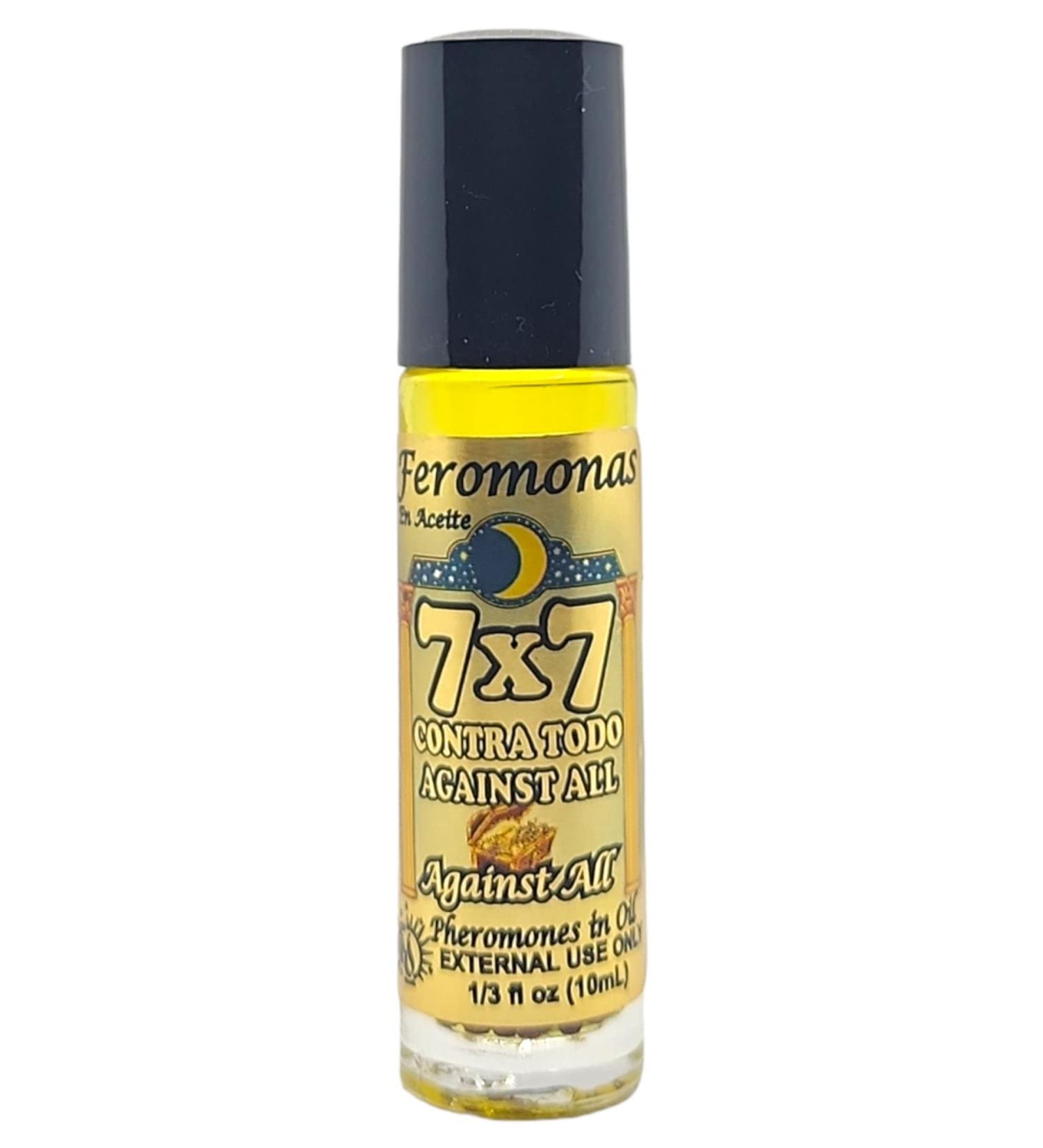 7X7 Against All (Contra Todo Feromnas En Aceite)-Roll on Perfume Oil 10ML