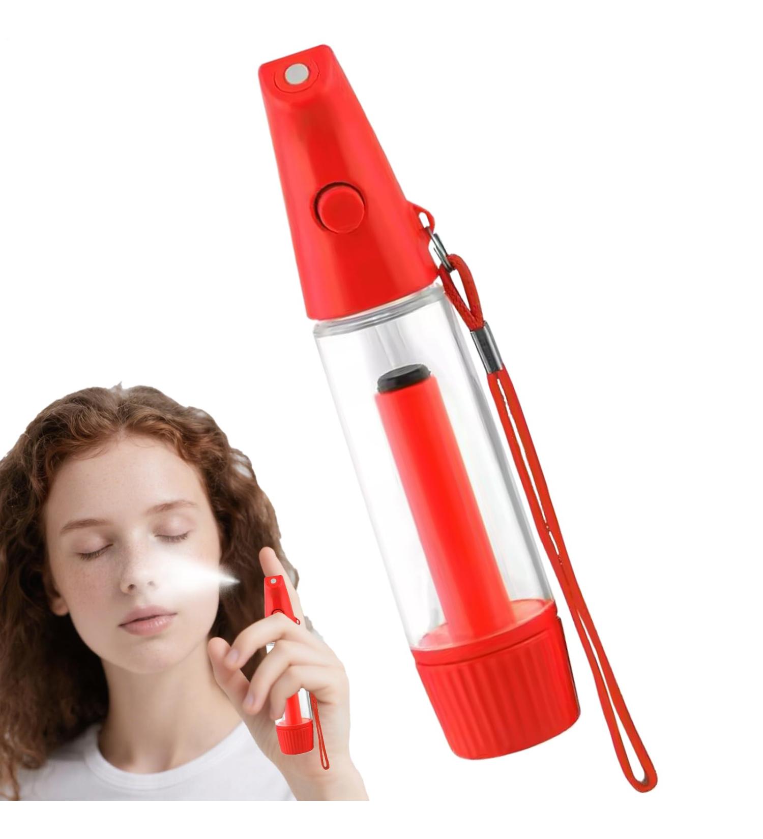 Generico Bouteille Spray Visage | Flacon N buliseur Transportable Pour Corps | Conteneur pour Humidification Utilisation Ext rieure Voyage Randonn e Gym Rouge - Buy Online on GoSupps.com