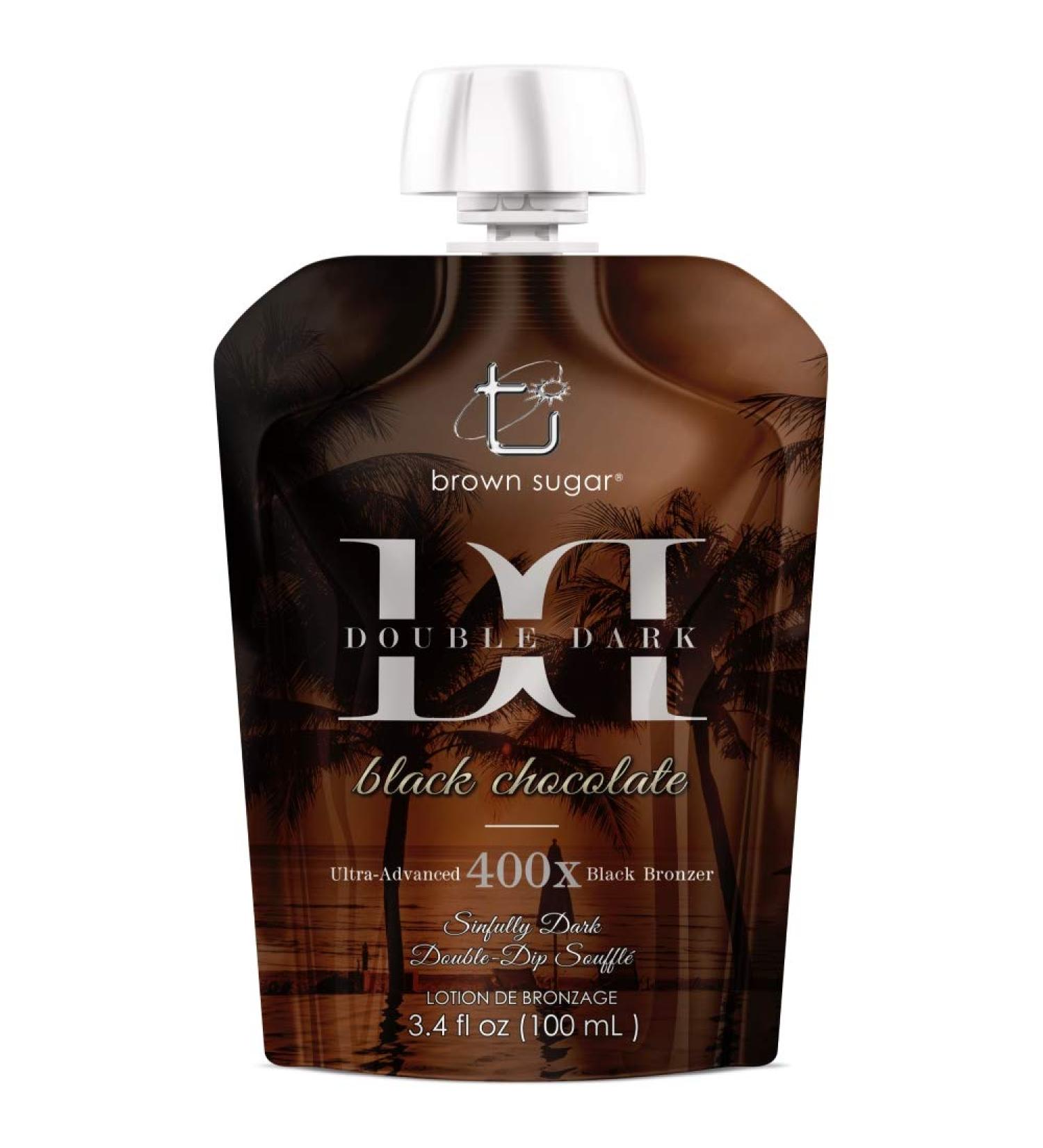 Tan Inc Double Dark Black Chocolate 400X Black Bronzer (100ml)