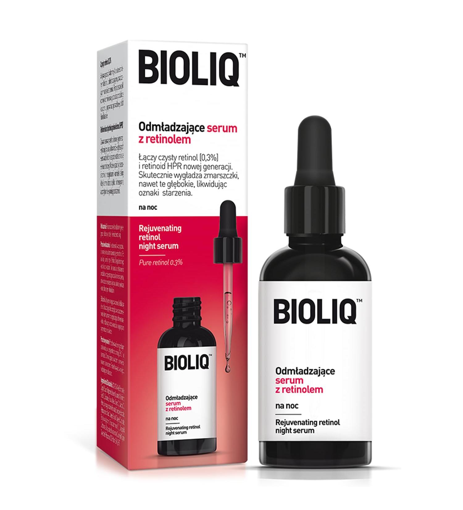 Pro Rejuvenating Night Serum with Retinol - Anti-Wrinkle & Collagen Boost - 20ml Advanced Formula for Strong Skin Rejuvenation & Tightening - Pure Retinol 0.3% & HPR Retinoid Complex - Buy Online on GoSupps.com