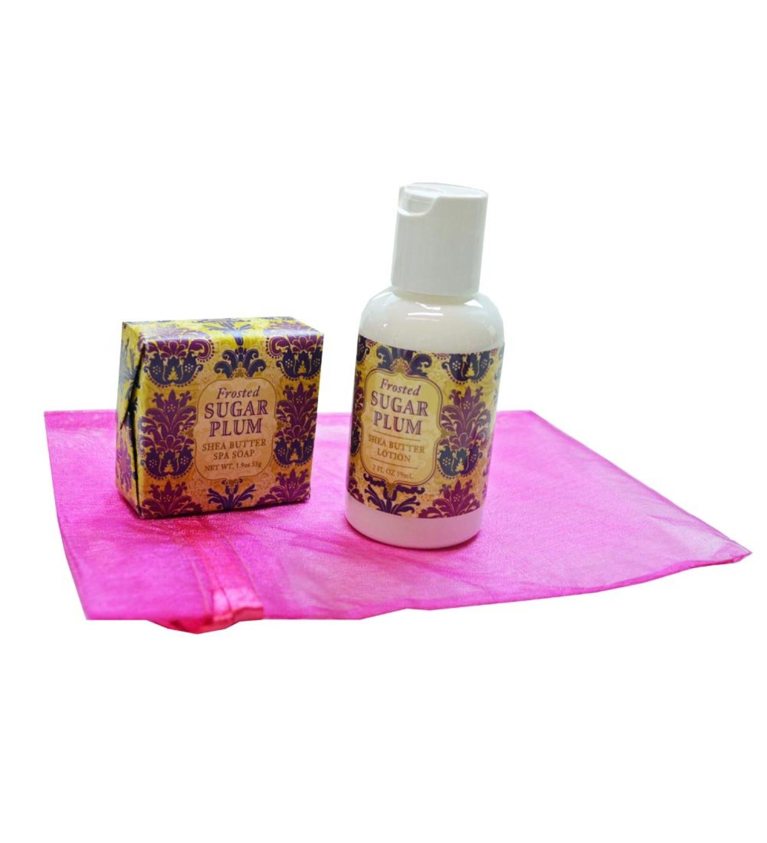 Greenwich Bay - Holiday Lotion & Soap Gift Set - Frosted Sugar Plum