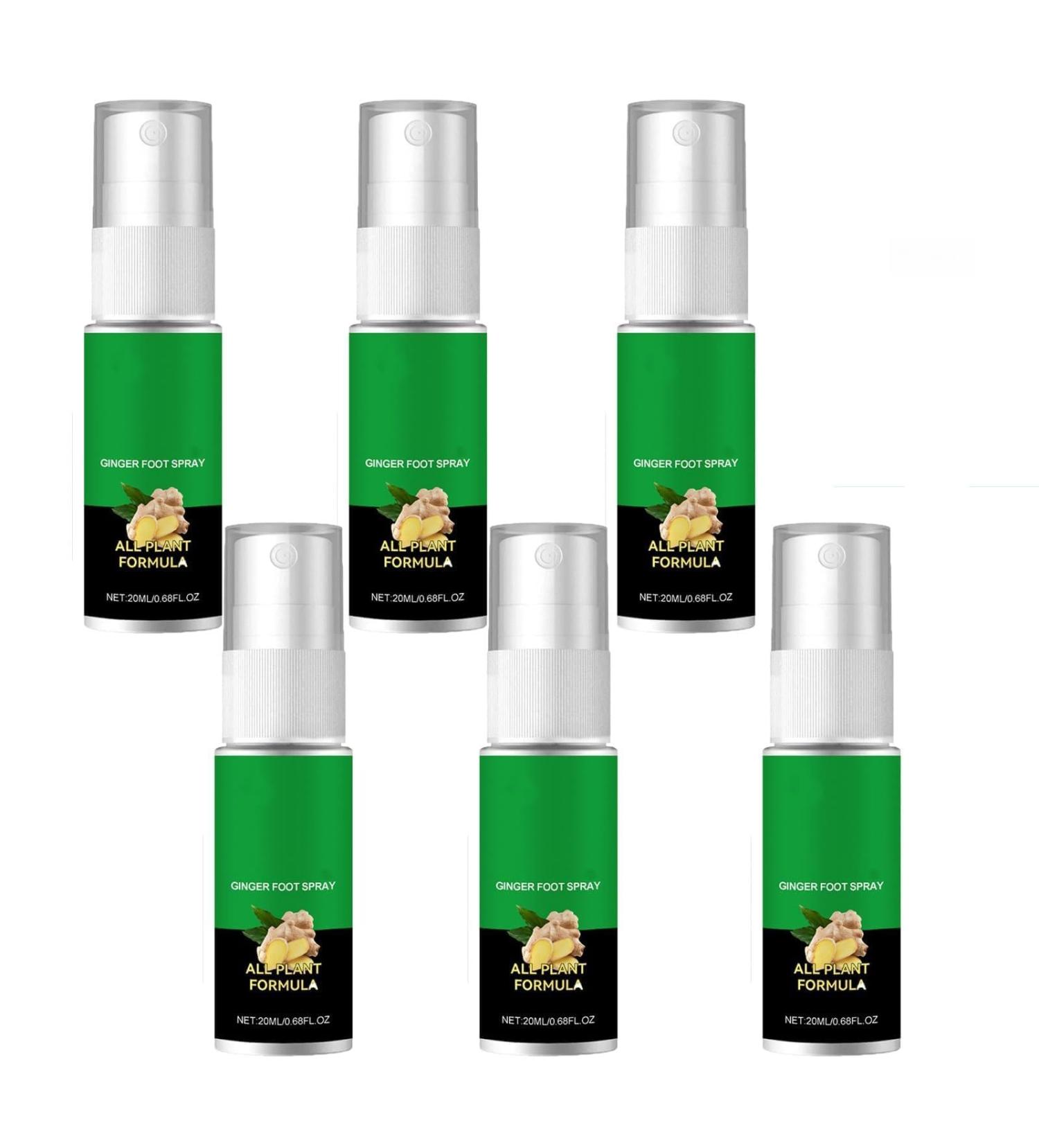  homomdy Ginger Foot Spray Foot Repair Serum Nourishing for Chapped and Dry Feet Natural Reduces Dryness and Roughness Strengthens Weak Nails Keeps Them More - Buy Online on GoSupps.com
