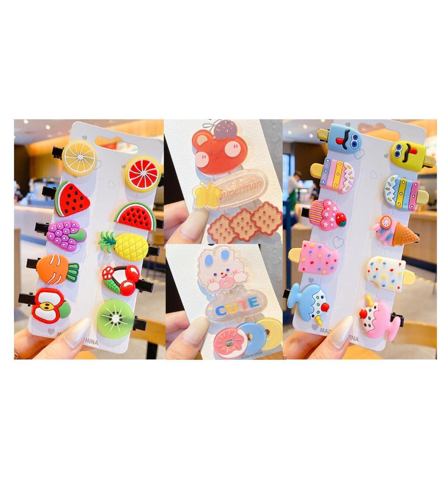 Adorable Mini Hair Clips Set - Perfect Hair Accessories for Girls of All Ages 26pcs/Set set17# Multicolor - Buy Online on GoSupps.com