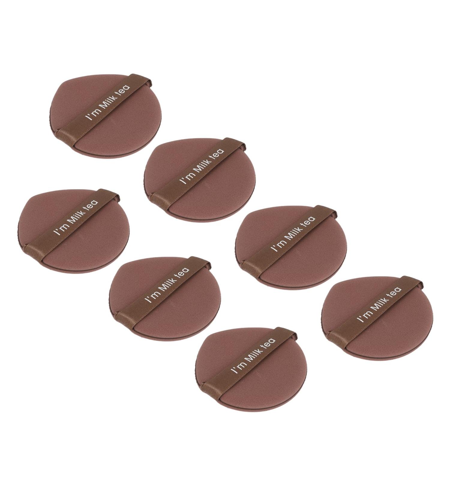 Triangle Powder Puff Soft Short Hair Triangle Makeup Puff with Strap for Cosmetics - Buy Online on GoSupps.com