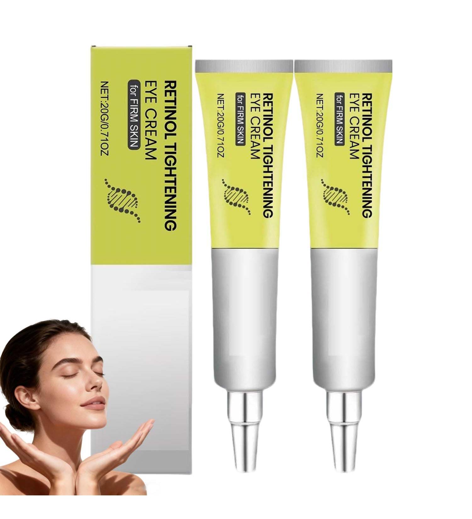  XUSHAOLUN Retinol Firming Eye Cream Retinol Firming Balm Retinol Festziehen Serums Retinal Serums Retinal Serum Facial Serum Skin Care Balm Lotion Anti-Wrinkle Cream for (2PCS) - Buy Online on GoSupps.com