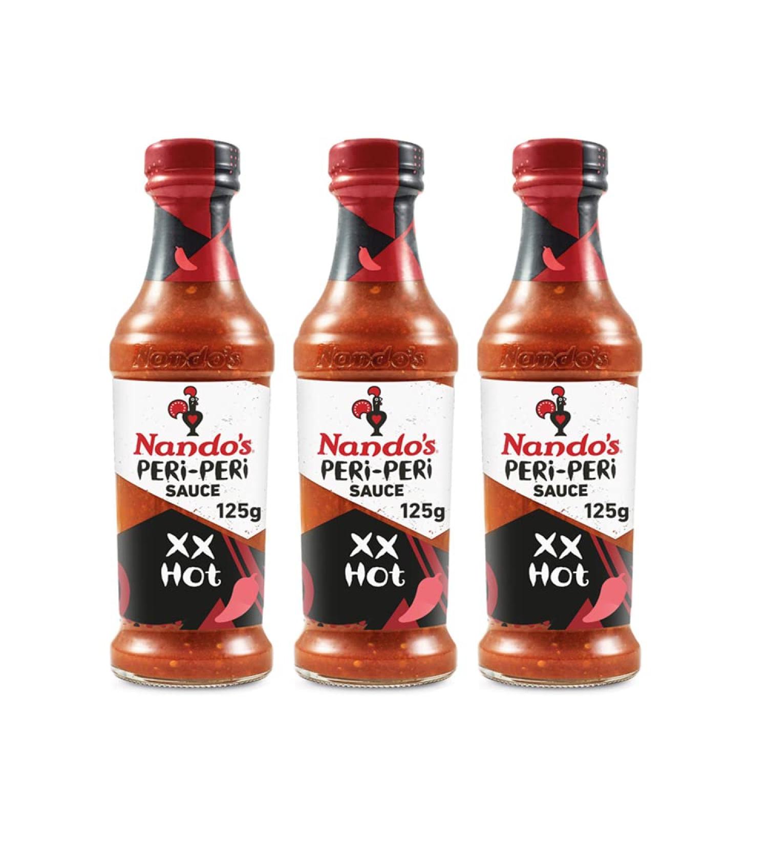 3 x 125g Extra Extra Hot Quick Marinade Peri - Peri Flavouring Sauce Grill Barbeque Oven Cooking Kitchen Vegies