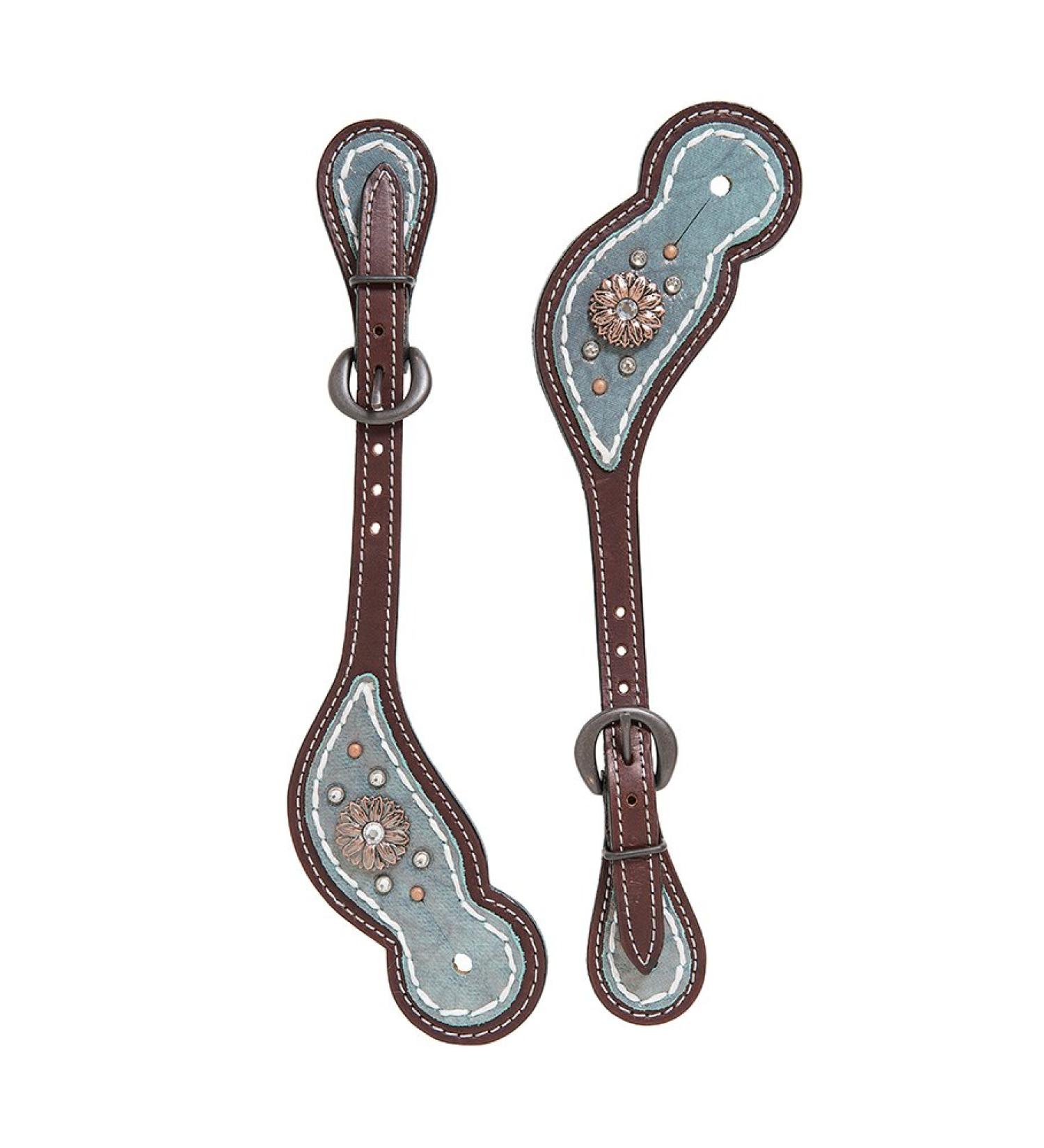 Weaver Leather Savannah Collection Regular Spur Straps