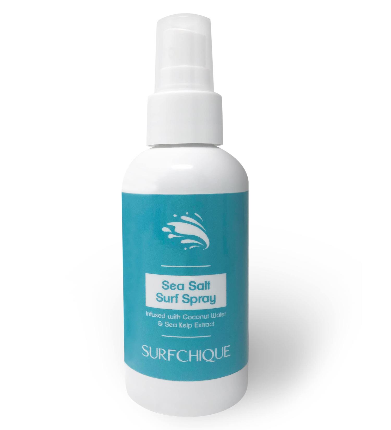 Sea Salt Surf Spray with Coconut Water for Beachy Waves & Texture (4 oz) 4 Fl Oz (Pack of 1) - Buy Online on GoSupps.com