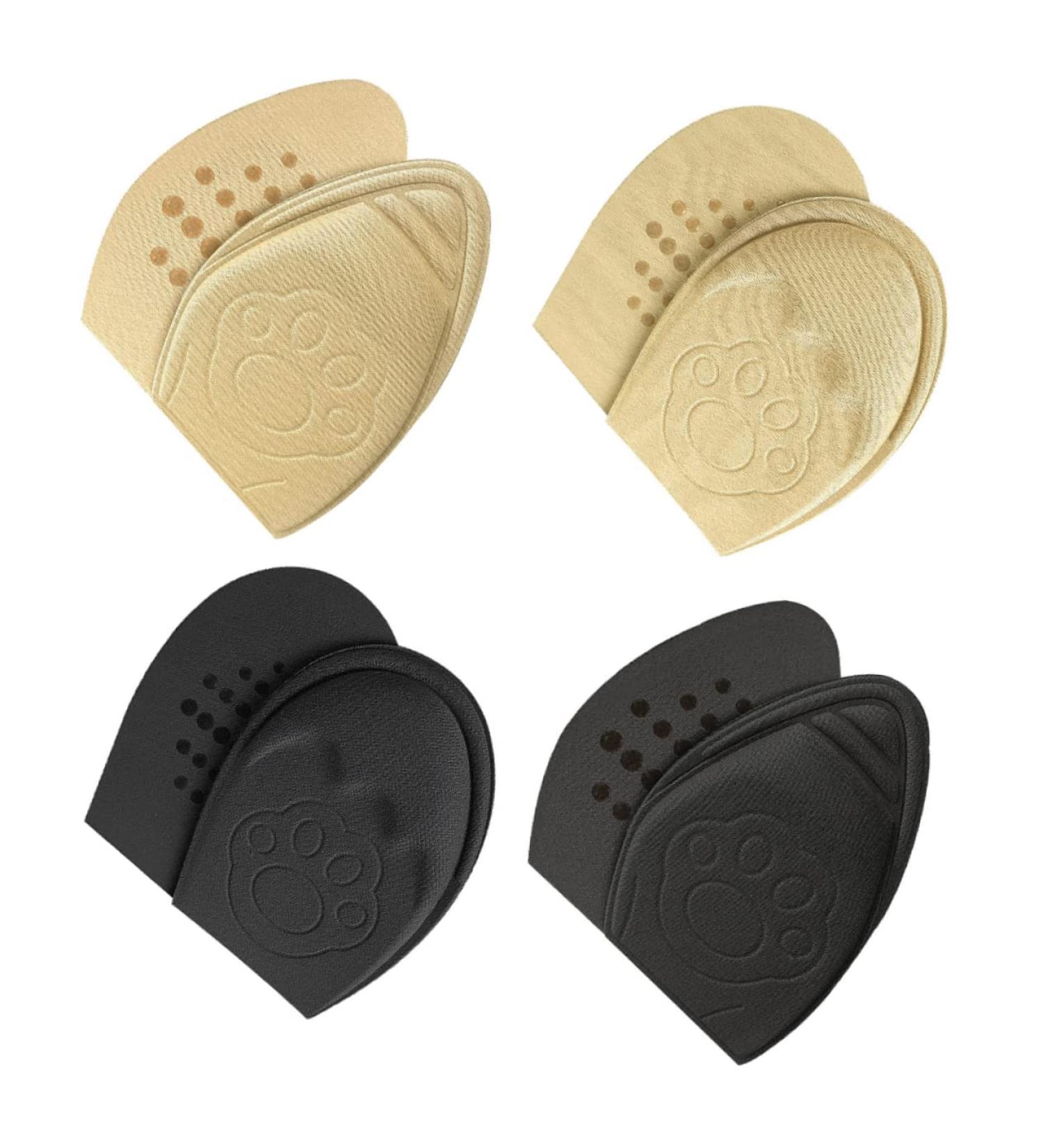 FRCOLOR 4 Pairs Forefoot Cushions & Insoles | Comfortable Adhesive Pads for Heels & Men | Metatarsal Support & Shoe Inserts for All Sizes - Buy Online on GoSupps.com