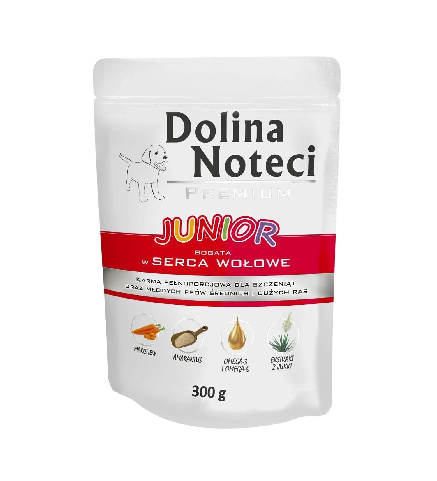 DOLINA NOTECI Premium Junior Beef Hearts 300 g.