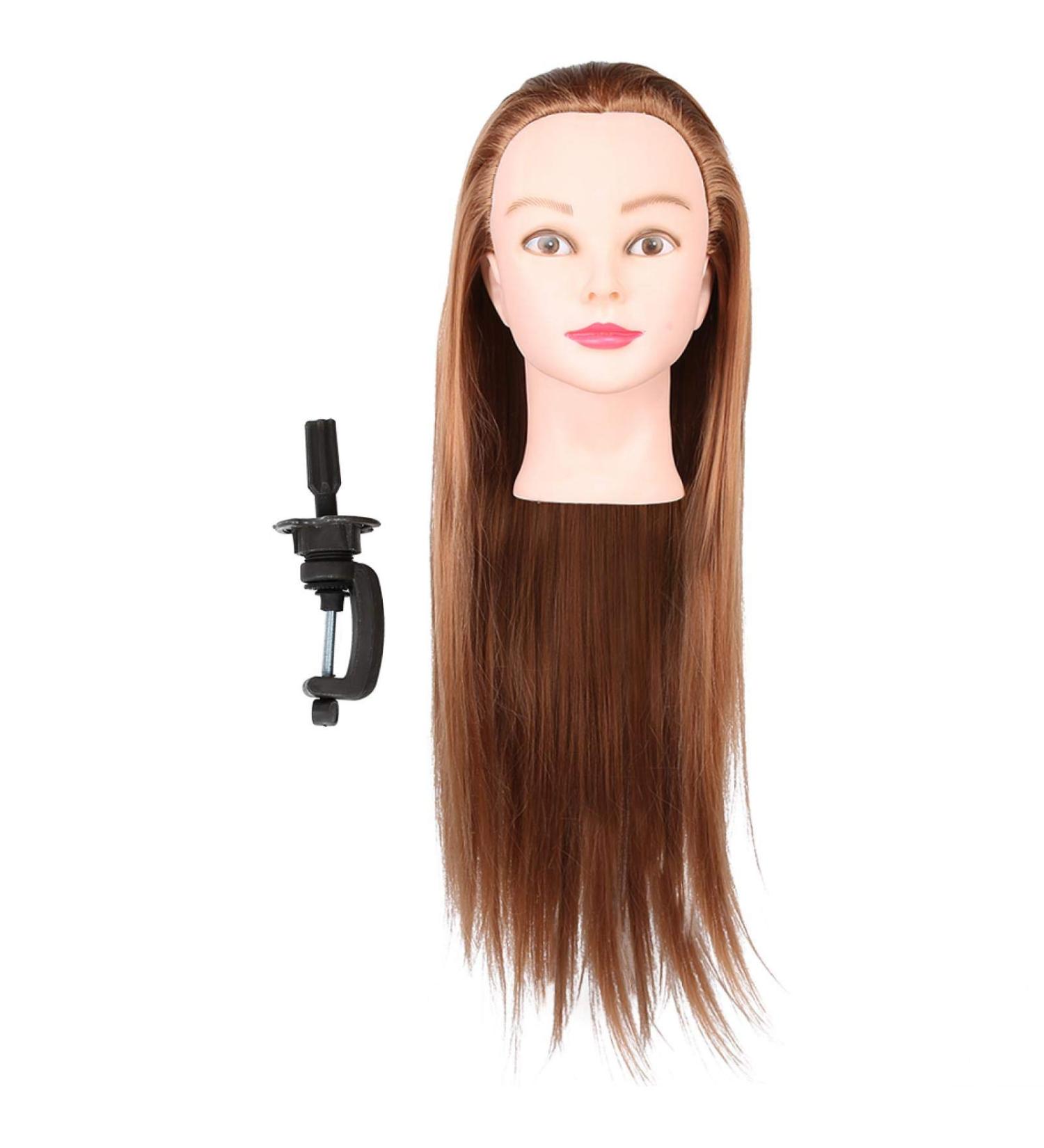 70 cm Hairdressing Head Model - Ideal for Salon Use Wig Styling & Hair Care - Buy Online on GoSupps.com