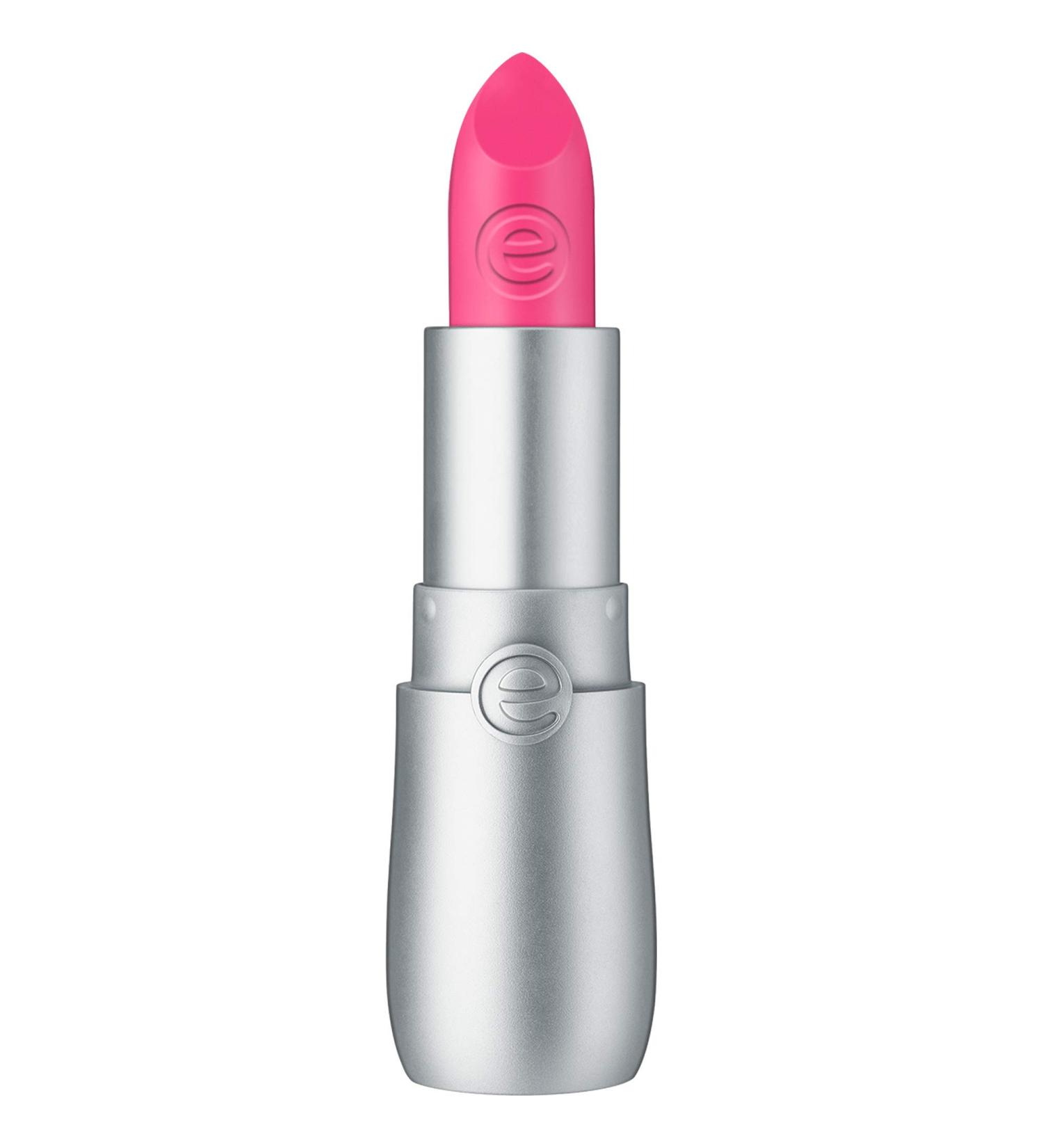 Essence Velvet Matte Lipstick No. 14 Bubblegum - Vegan Oil-Free Alcohol-Free Pink Matte Lipstick (3.8g) - Shop Internationally! - Buy Online on GoSupps.com