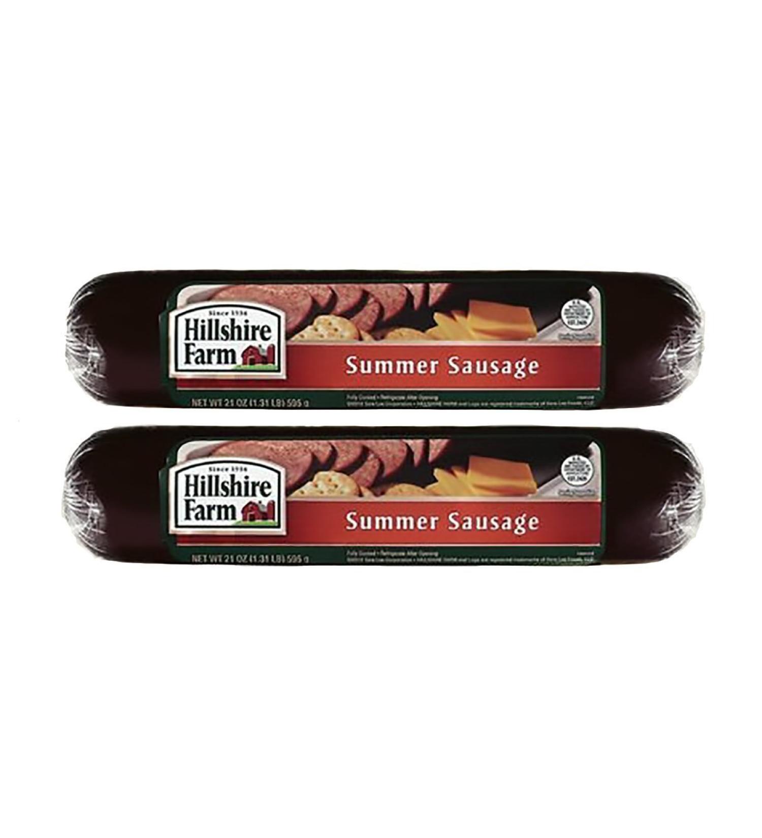 Hillshire Farm Classic Summer Sausage, 20 oz. (1.25 lb), 2-Pack
