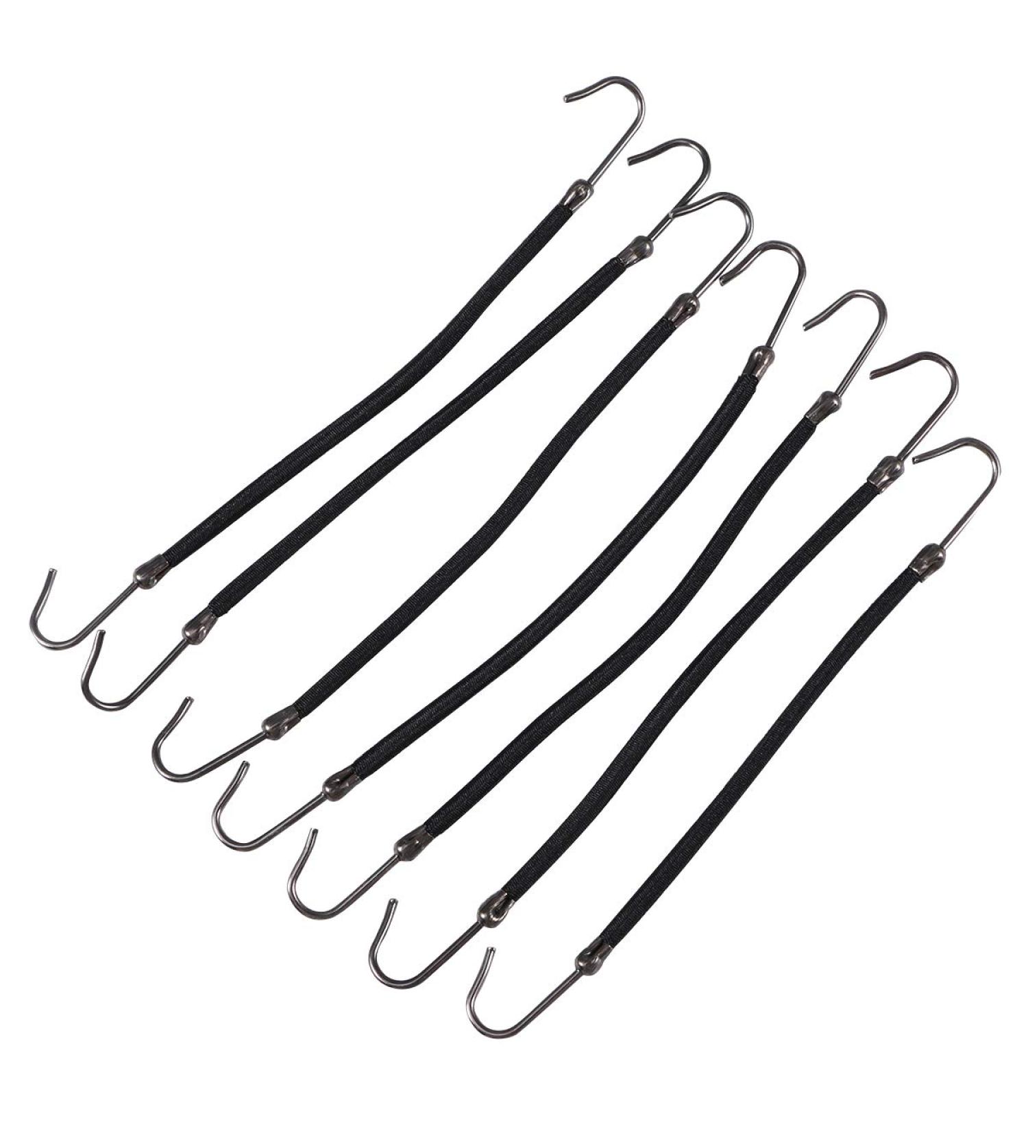 Frcolor Ponytail Hooks Hair Clips & Rubber Bands - Set of 20 Black | Hair Styling & Braid Accessories for International Shipping - Buy Online on GoSupps.com