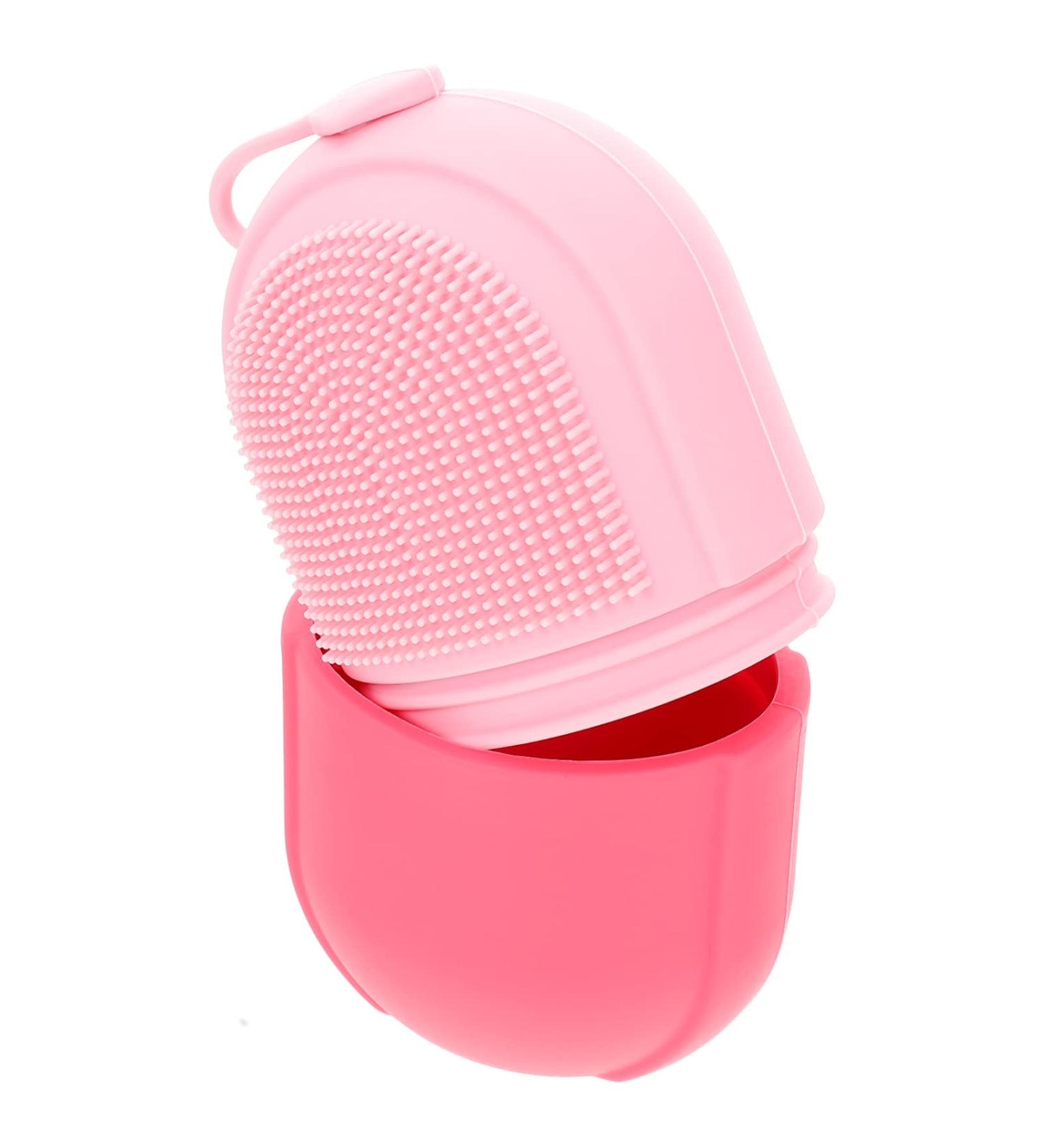 FOMIYES Kids Toy Beauty Face Ice Roller & Ice Cube Tray - Cool Facial Massage for Kids | Silicone Pink Ice Face Roller - Buy Online on GoSupps.com