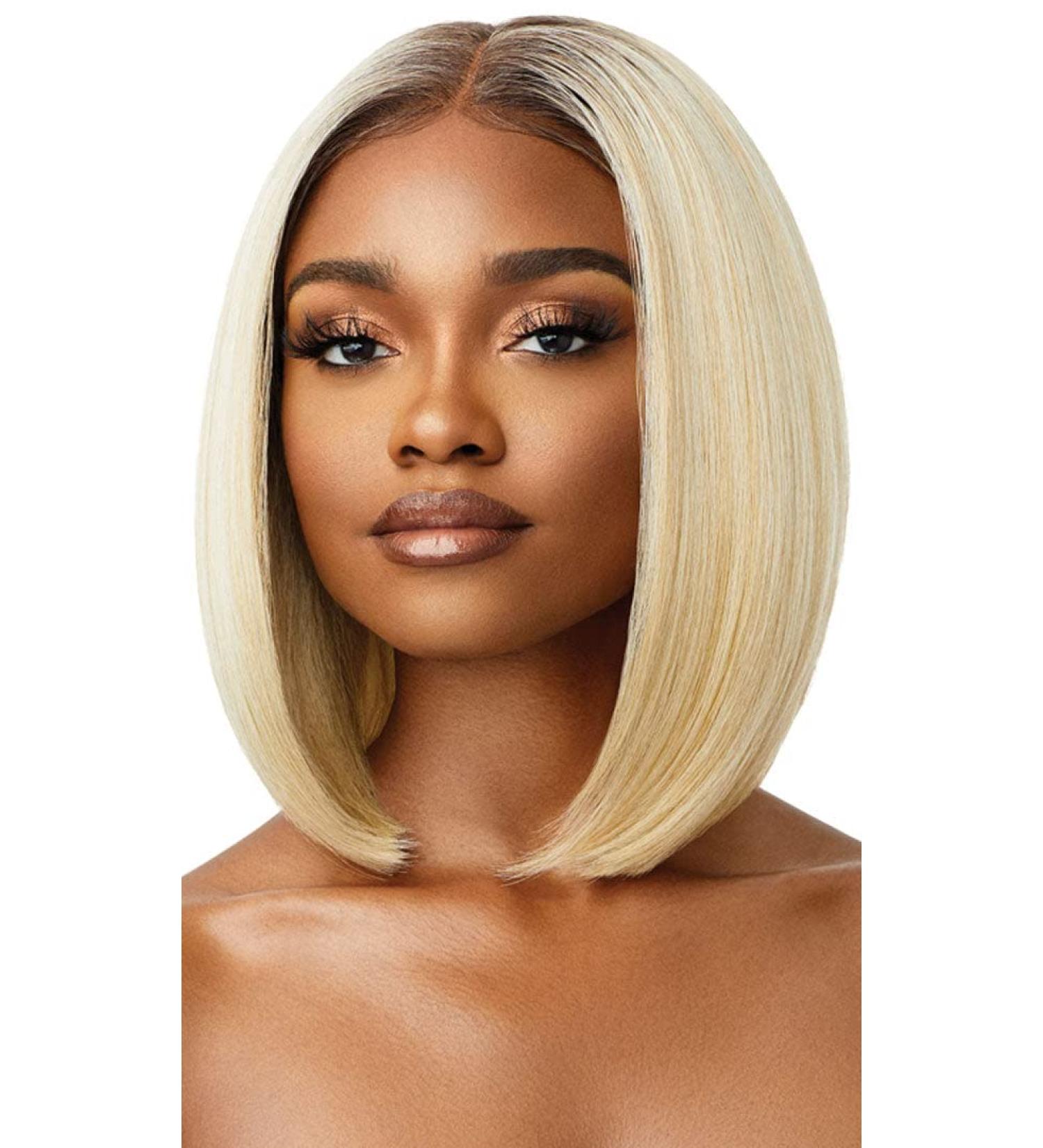 Outre Jenisse Lace Front Wig Perfect Hair Line 13X4 in Natural Black (1B) - Premium Quality - Buy Online on GoSupps.com