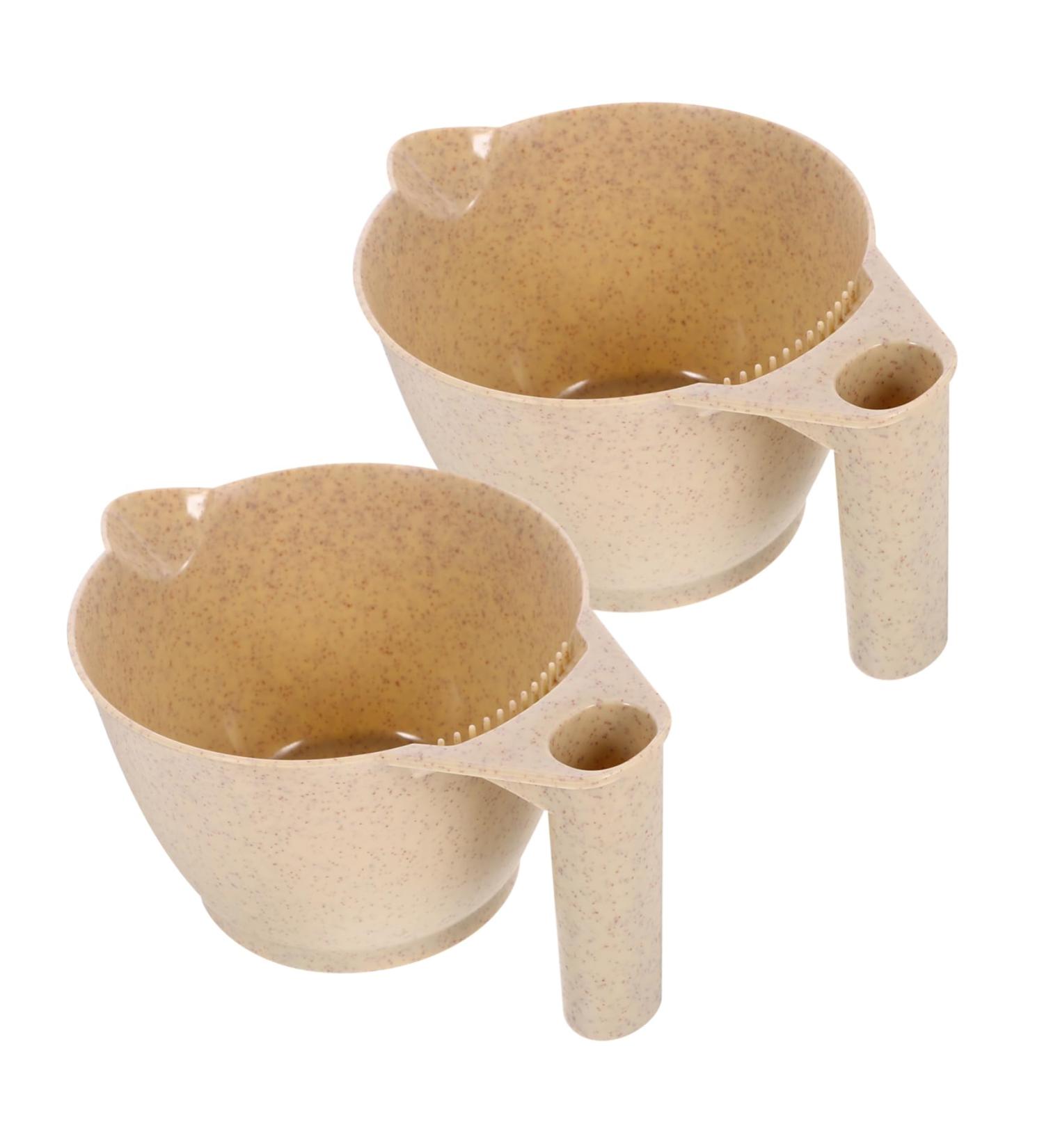 iplusmile 2 pi ces Bol Teindre Bol de M lange de Couleur Portable pour Salon de Coiffure Accessoire Durable pour DIY Teinture Capillaire - Buy Online on GoSupps.com