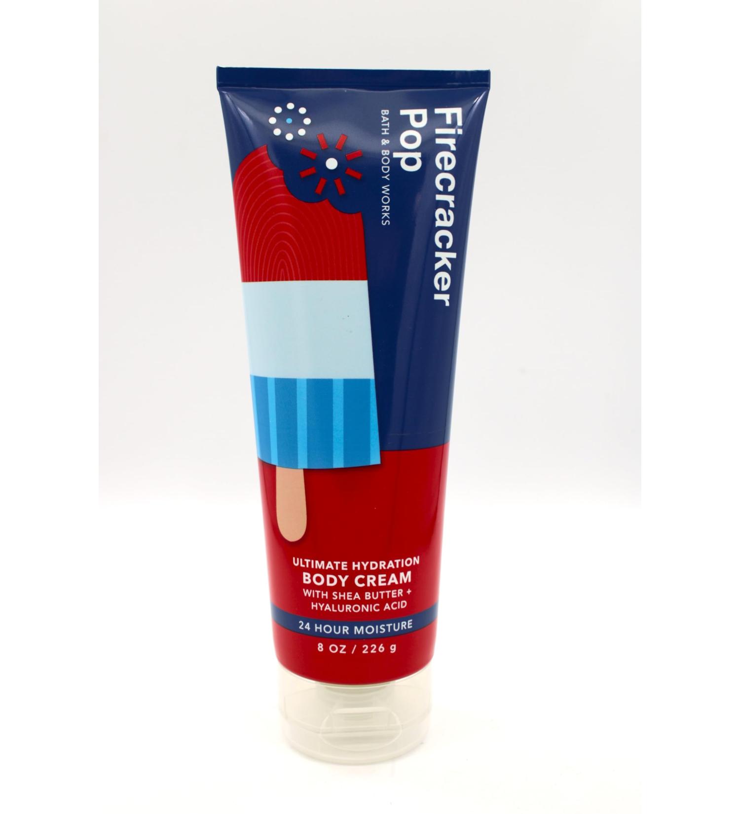 Fire Cracker Pop Bath and Body Ultimate Hydration Body Cream 8 oz