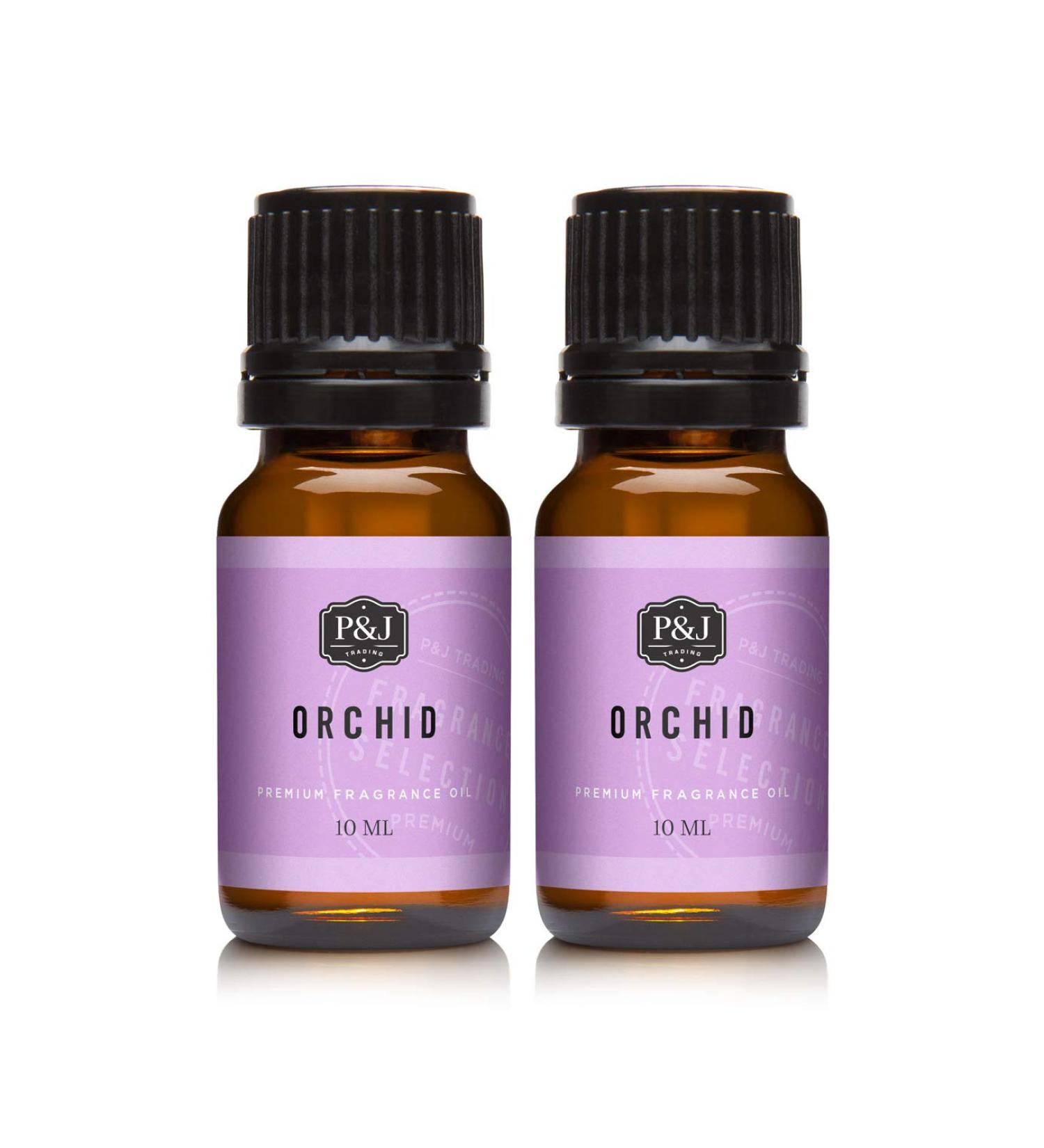 P&J Trading Fragrance Oil | Orchid Oil 10ml 2pk - Candle Scents for Candle Making, Freshie Scents, Soap Making Supplies, Diffuser Oil Scents - Buy Online on GoSupps.com