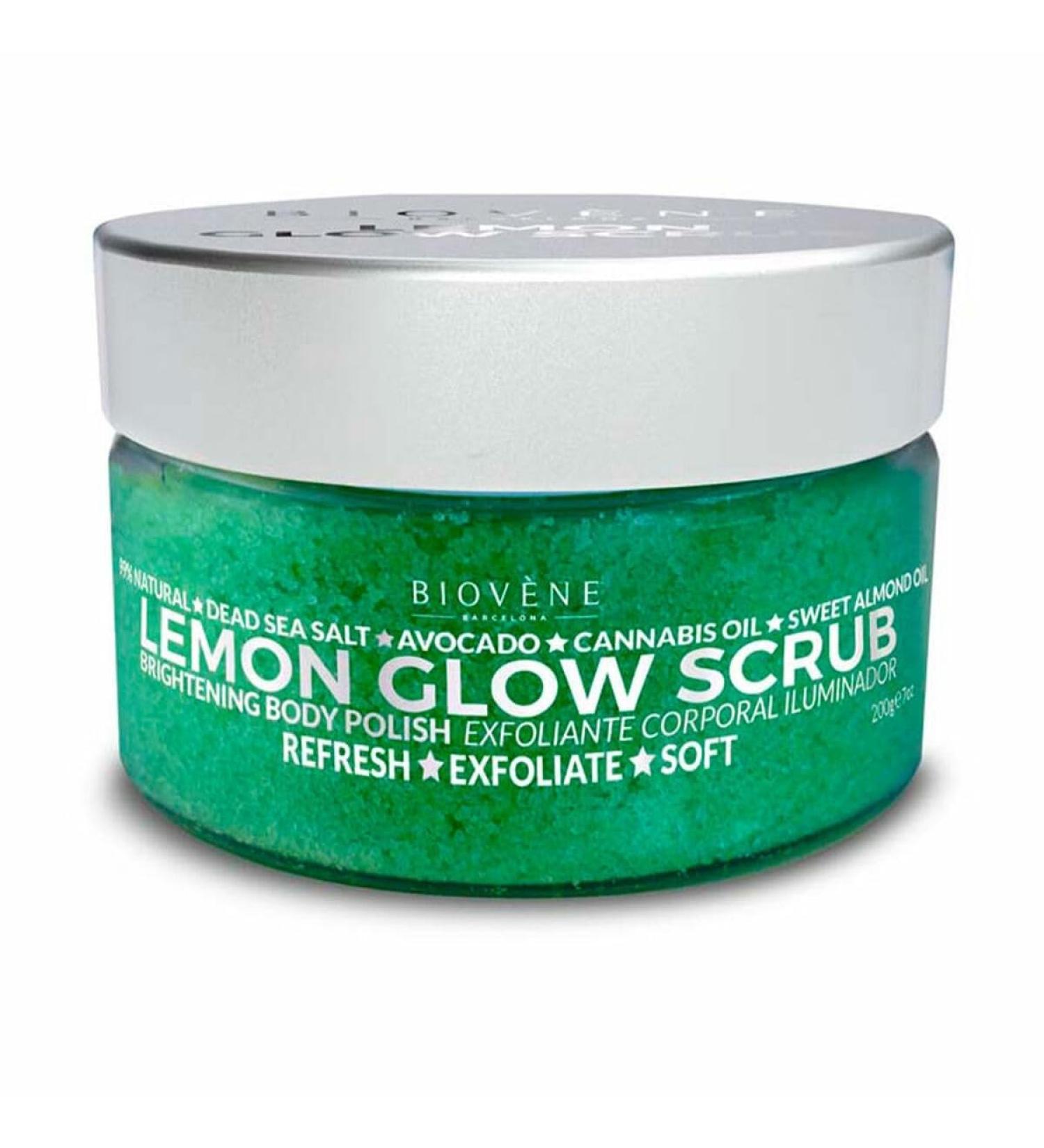 LEMON GLOW SCRUB brightening body polish 200g