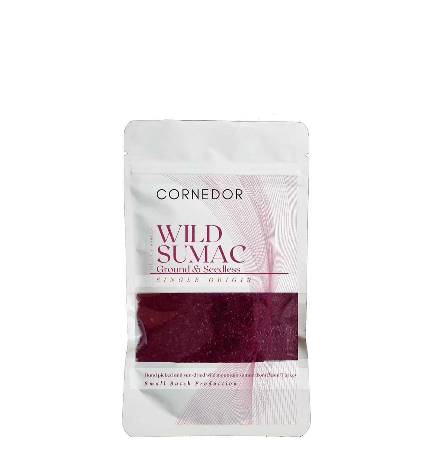 Wild Mountain Sumac I 80g I Ground & Seedless I Single Origin, Handpicked & Sun-Dried - Buy Online on GoSupps.com