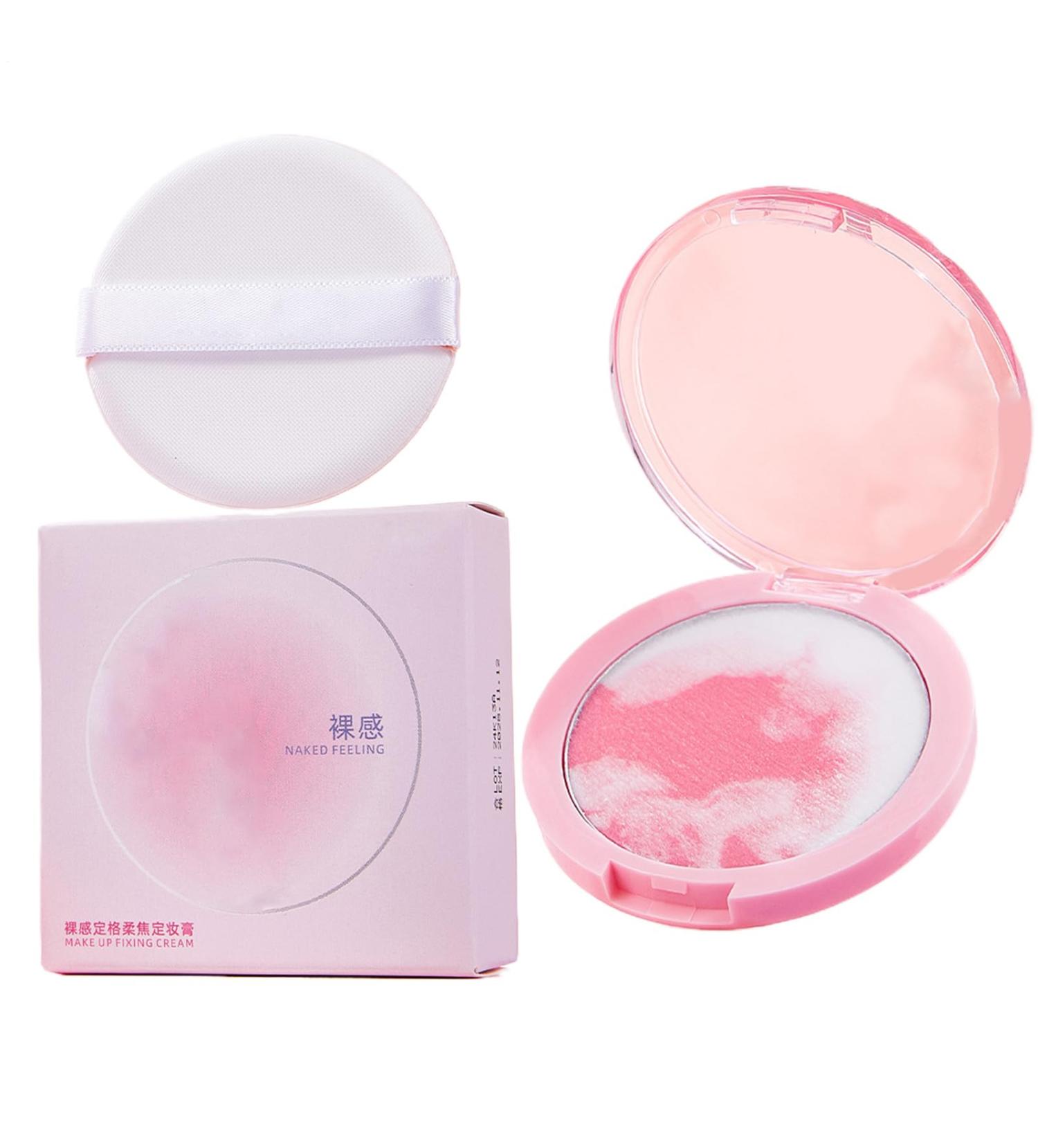  Duroecsain Compact Makeup Powder | Natural Matte Makeup Base - Long-lasting CC Face Cream Fixing Makeup for Mature Skin Daily Use - Buy Online on GoSupps.com
