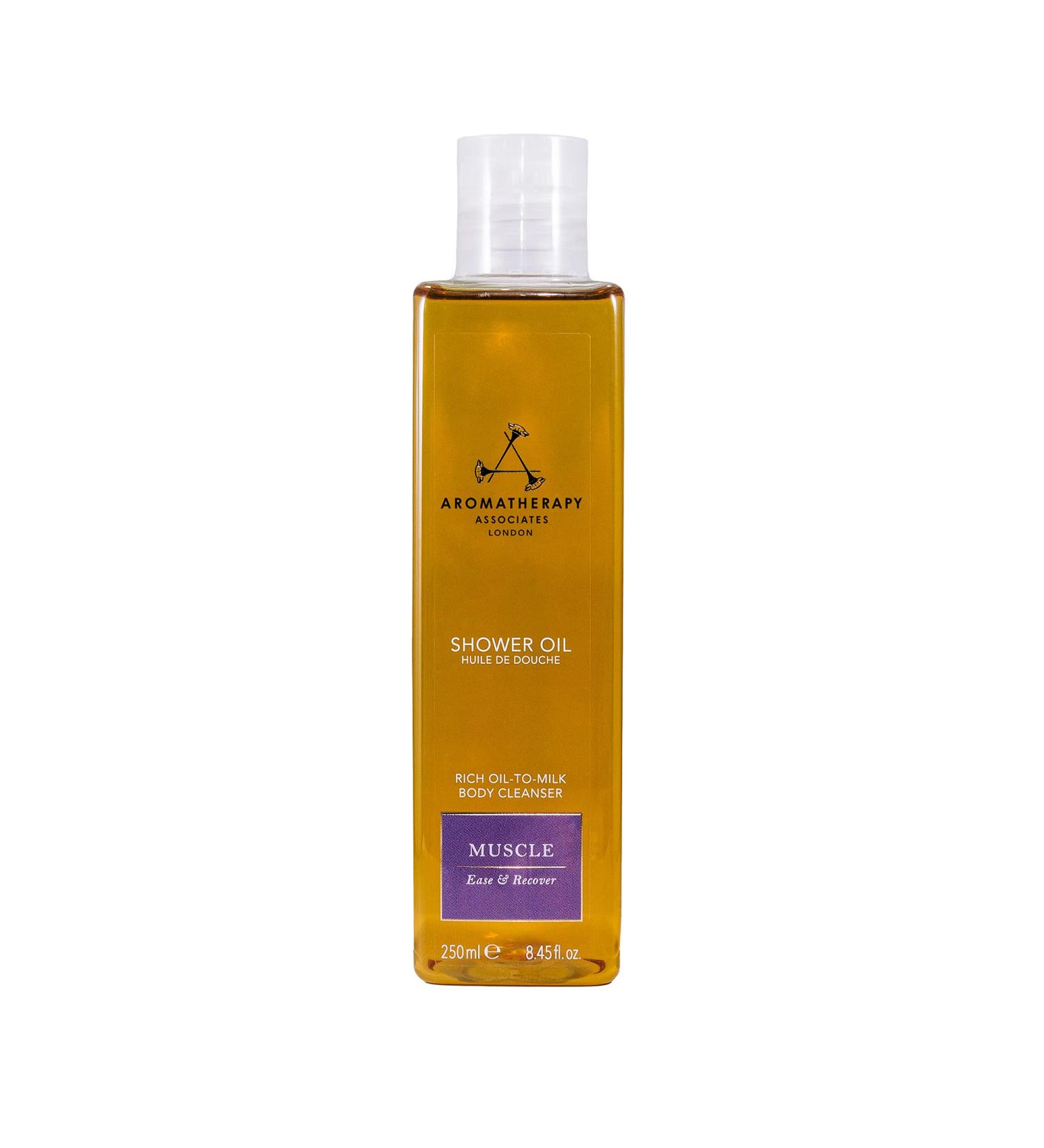 Buy Aromatherapy Associates DE-Stress Muscle Shower Oil - Luxurious Oil-to-Milk Formula for Relaxation | International Shipping Available - Buy Online on GoSupps.com