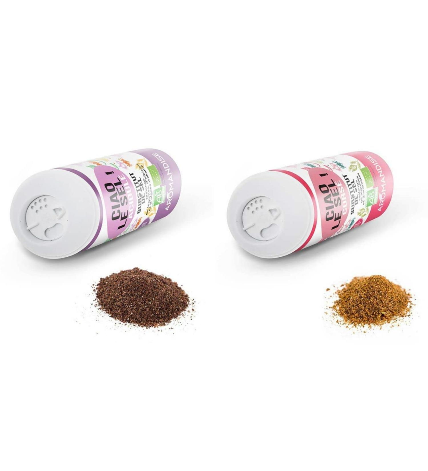 Duo of salt susbtituts: Full-bodied and acidic - Buy Online on GoSupps.com