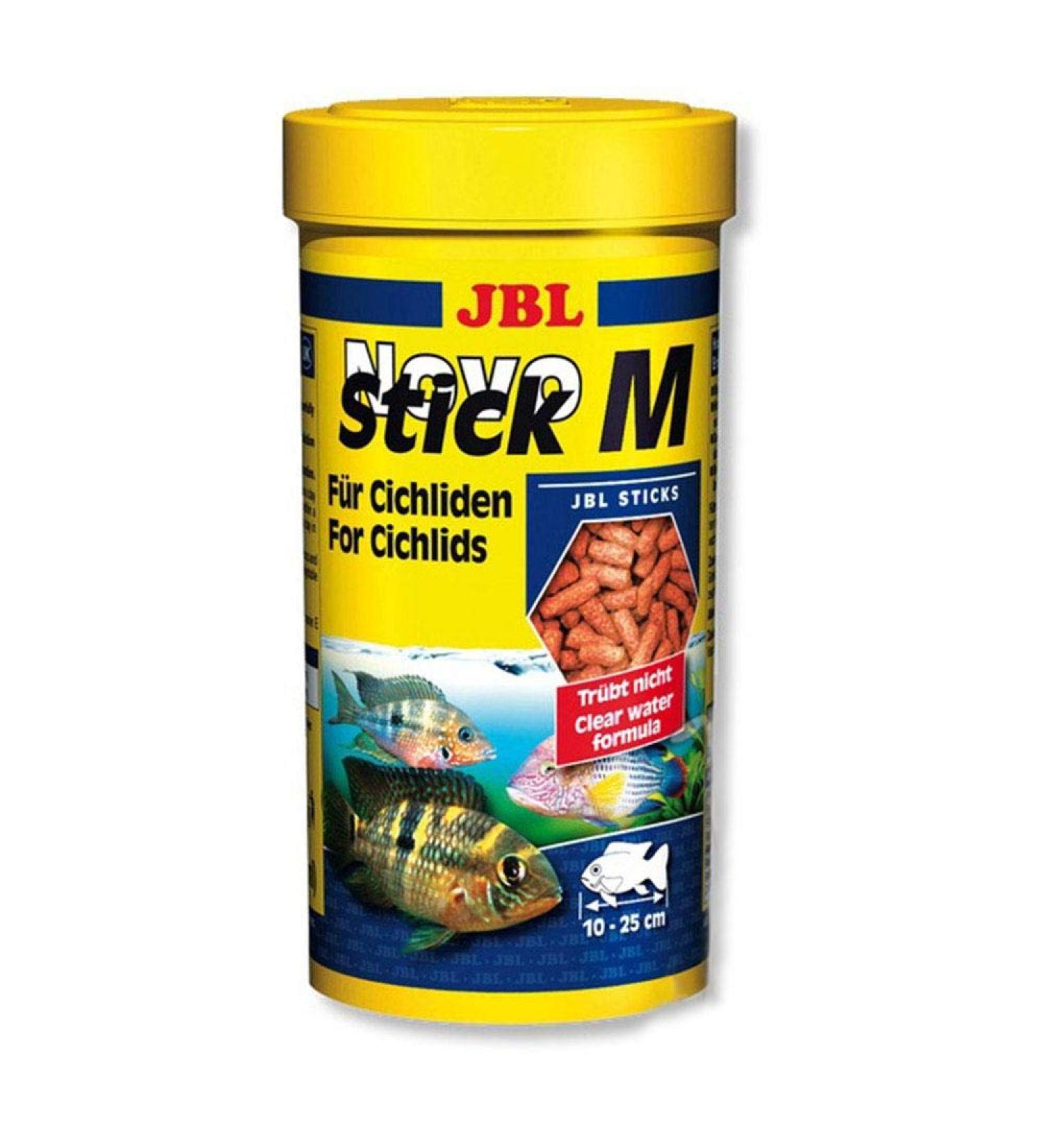 JBL NovoStick M 30289 - Complete Food for Carnivorous Cichlids | 250 ml Sticks - International Shipping Available - Buy Online on GoSupps.com