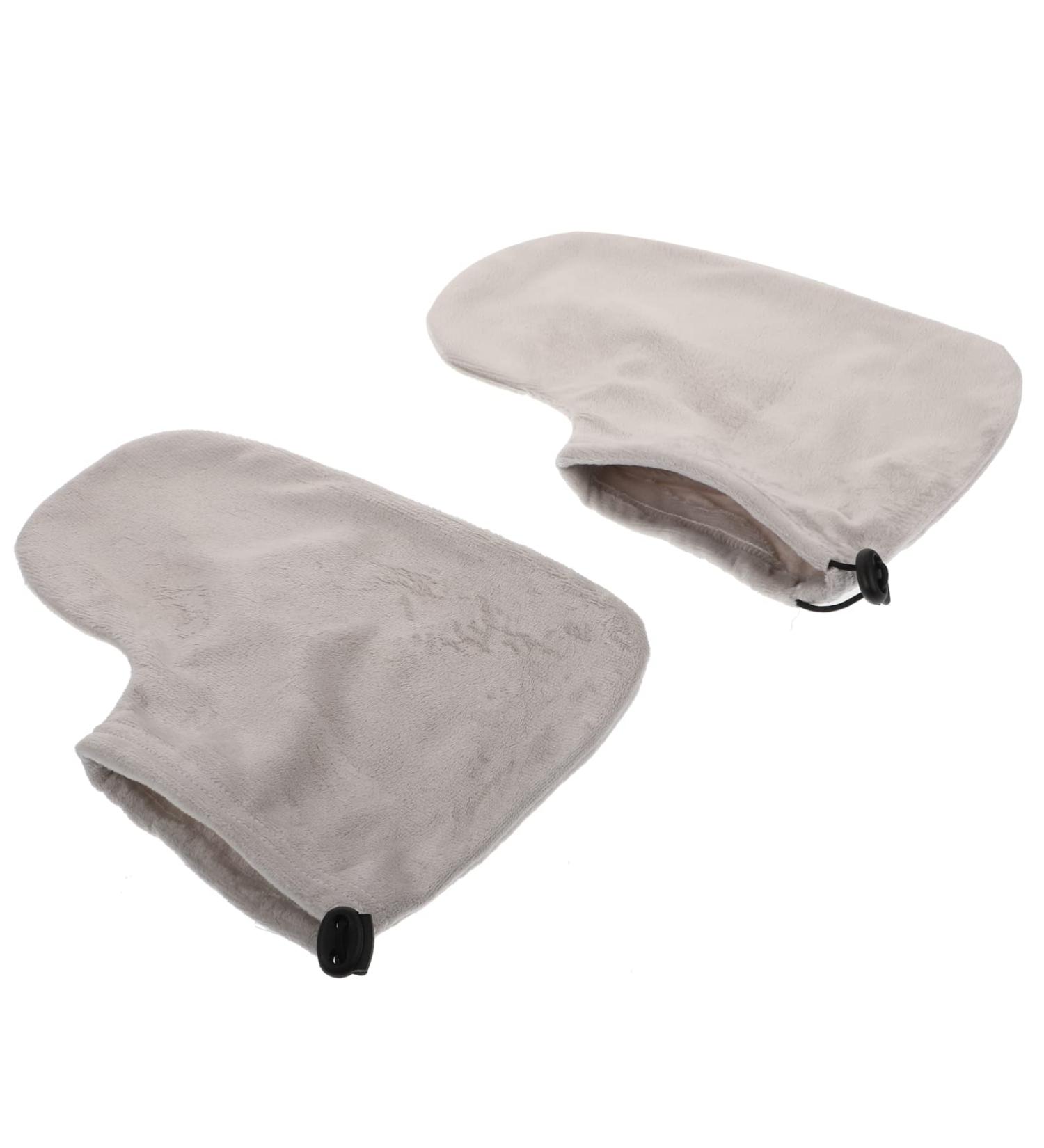 Ipetboom 1 Pair Wax Warm Foot Cover Hot Wax Foot Bags Paraffin Wax Cover Wax Foot Covers Heated Glove Moisturizing Gloves Foot Wrapping Cover Take a Bath Heating Bag Cotton 28X20X0.9CM Grey - Buy Online on GoSupps.com