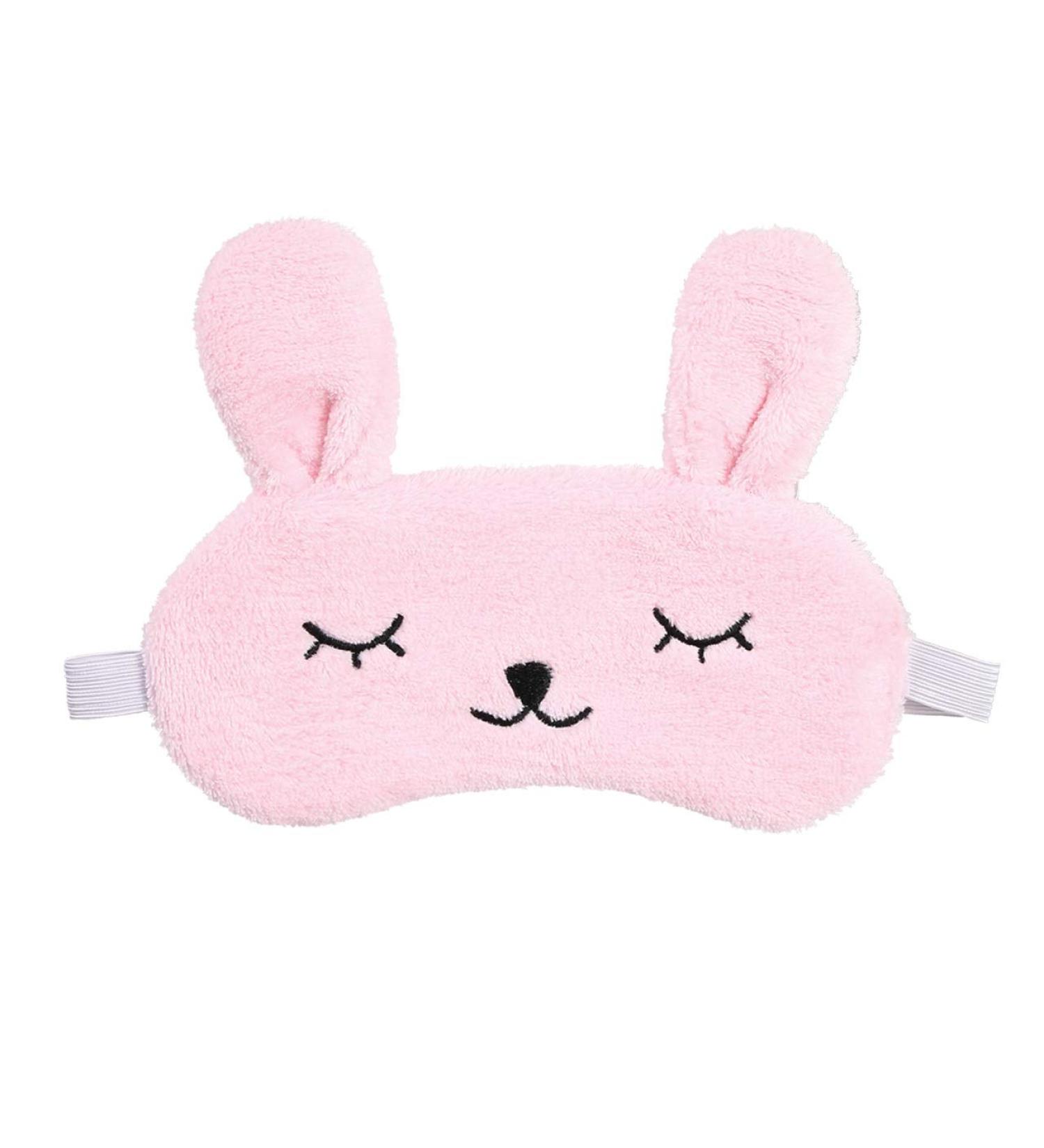 Cala Pink bunny sleep mask