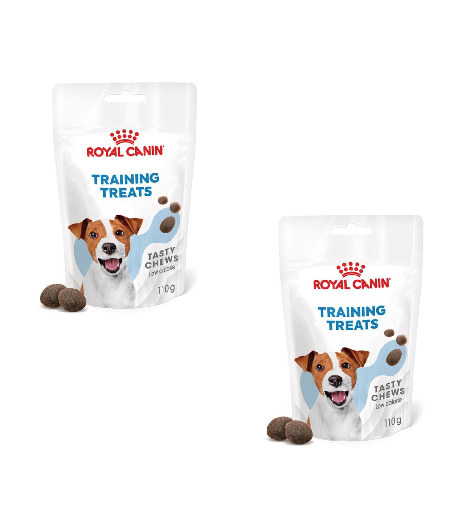 Royal Canin Training Treats | Double Pack | 2 x 110 g | Snacks for Dogs of All Sizes & Breeds | In Practical Resealable Bag | From 6 Months of Life | With Poultry - Buy Online on GoSupps.com