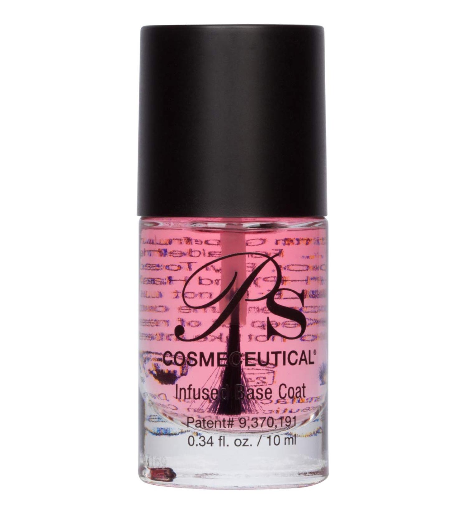 PS Polish Non Toxic Clear Base Coat - Vegan & Safe Nail Care | No Formaldehyde, No Toluene - Best Base Coat for Manicure & Pedicure - Buy Online on GoSupps.com