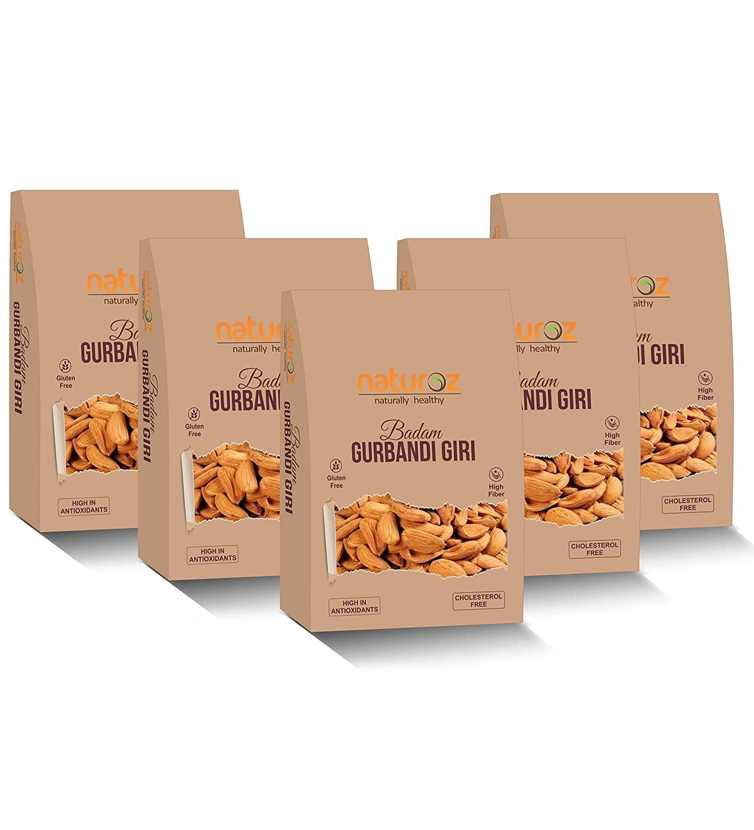  QURA QURA Badam Gurbandi Giri 200 g 1000 g Pack of 5 - Buy Online on GoSupps.com