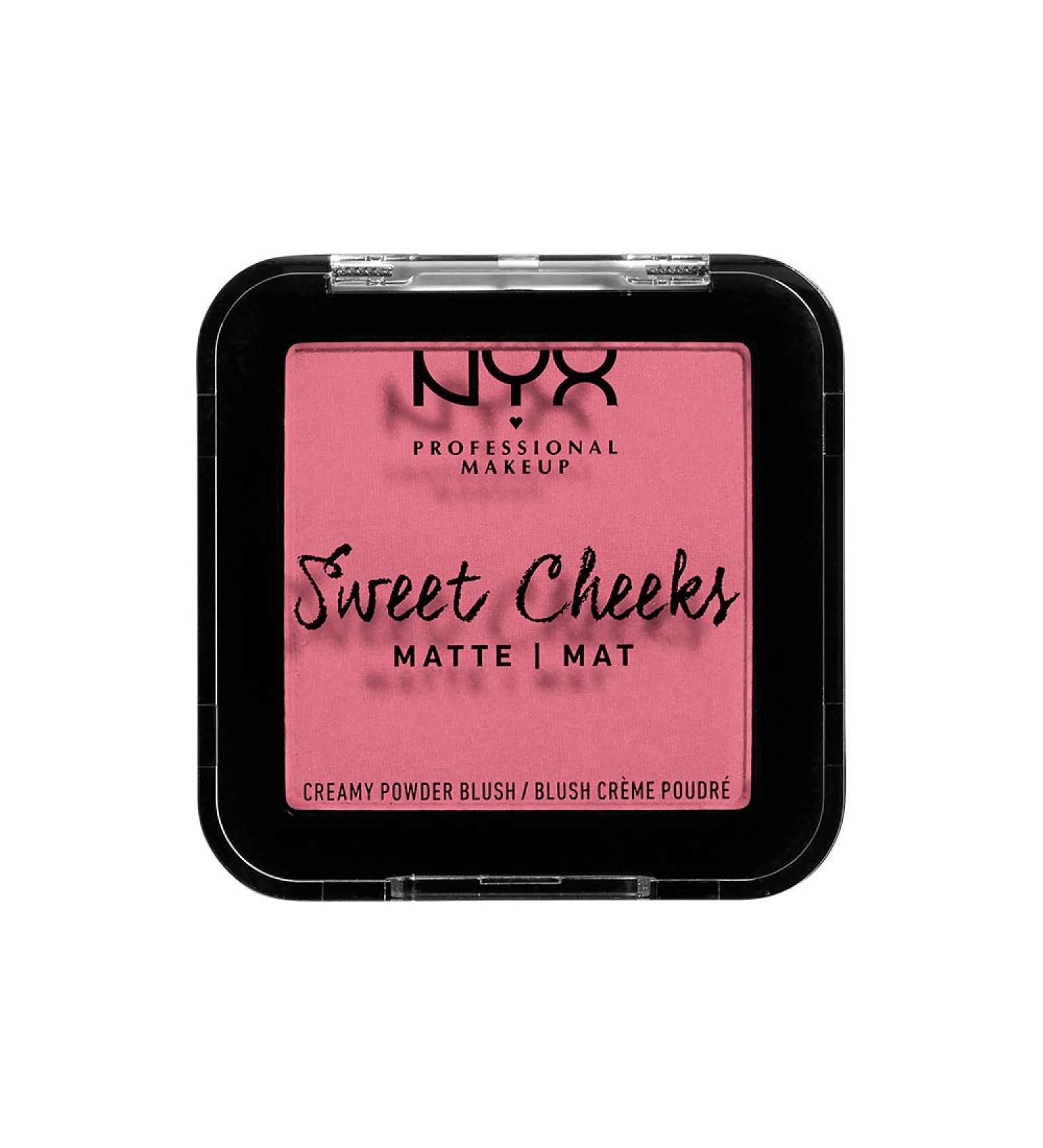 NYX Sweet Cheeks Matte Blush in Rose & Play - 1 Count - Buy Online on GoSupps.com