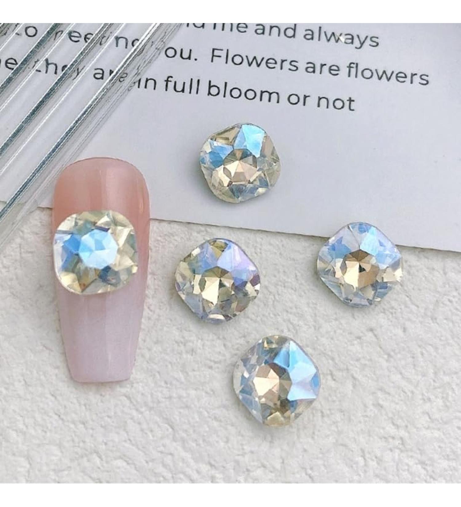 Shape Art Pointed Back Rhinestones for Water Heart Rhinestones Pointed Back Art Charm - Buy Online on GoSupps.com