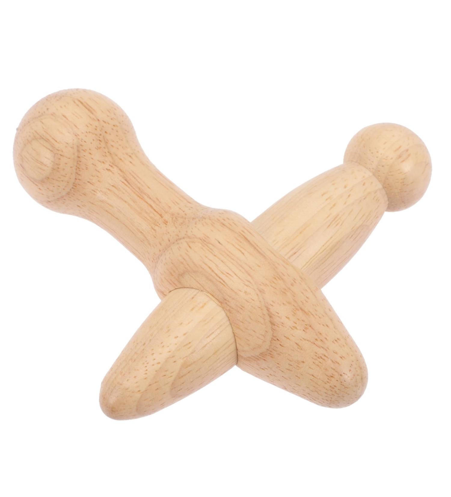 Fomiyes Wooden Foot Massager Acupuncture Point Trigger-Point Scraper for Whole Body Relaxation | Best International Shipping - Buy Online on GoSupps.com