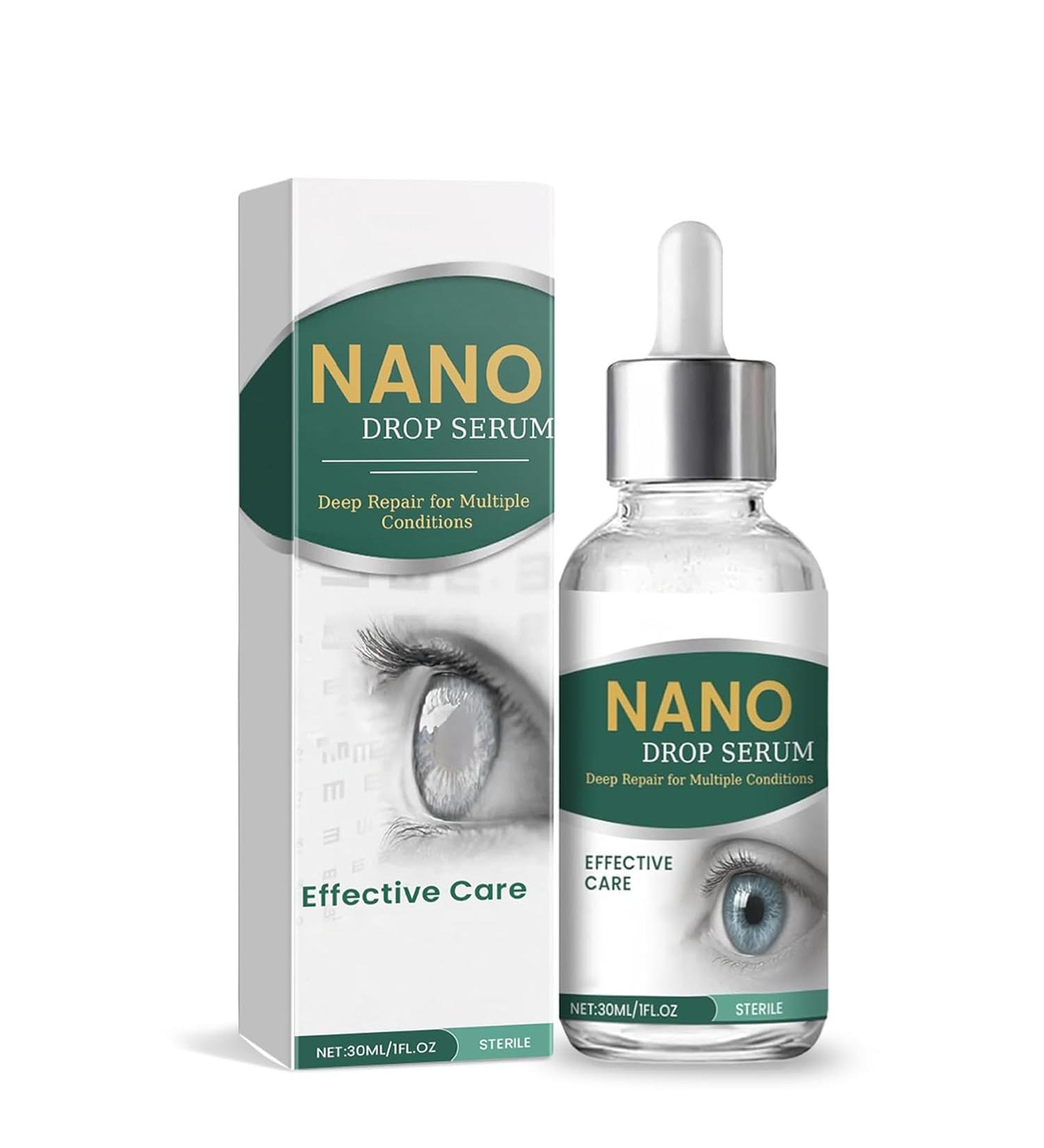 Optifusion Drops Herbionyx Nano Drop Serum with Lutein Vitamin C & E Mimics Natural Tear Film for Long-Term Daily Use without Irritation - Buy Online on GoSupps.com