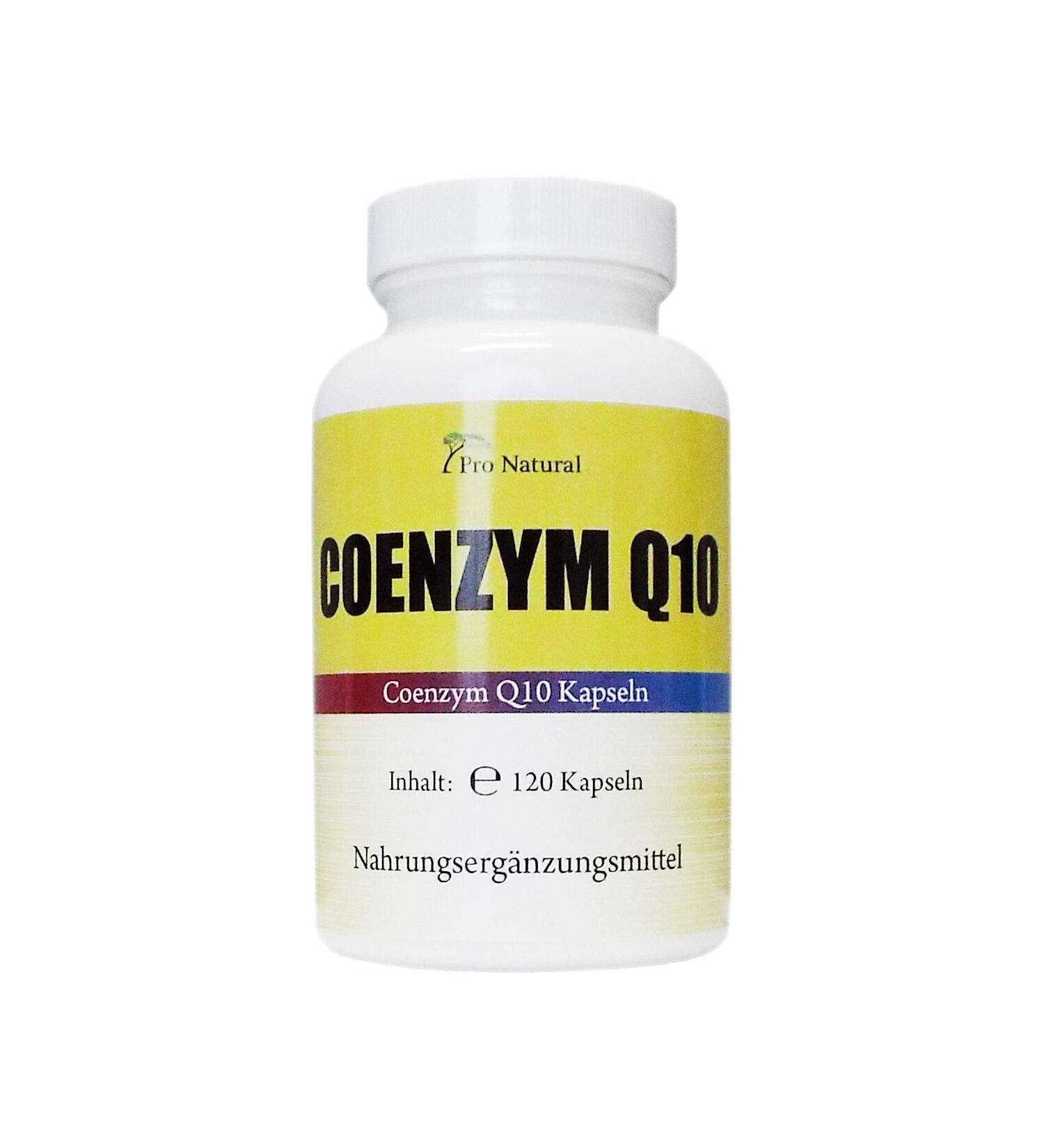 Coenzyme Q10 200 mg - 120 Vegetarian Capsules | Pro Natural - High-Quality Antioxidant Supplement for Heart Health & Energy Boost - Buy Online on GoSupps.com