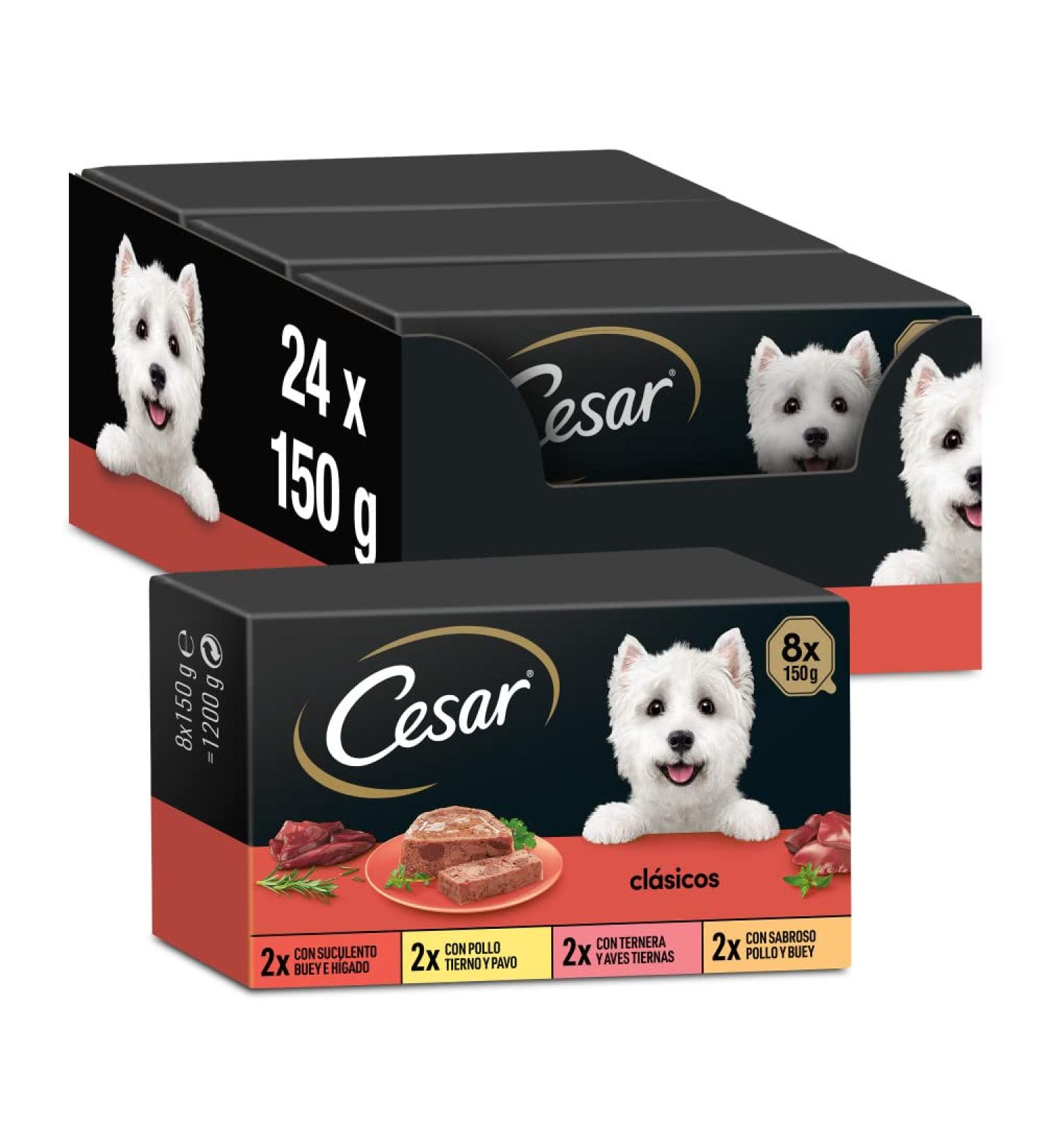 Cesar Wet Dog Food - Classics P t Multipack (24 Cups 150g x 3) - Premium International Shipping - Buy Online on GoSupps.com