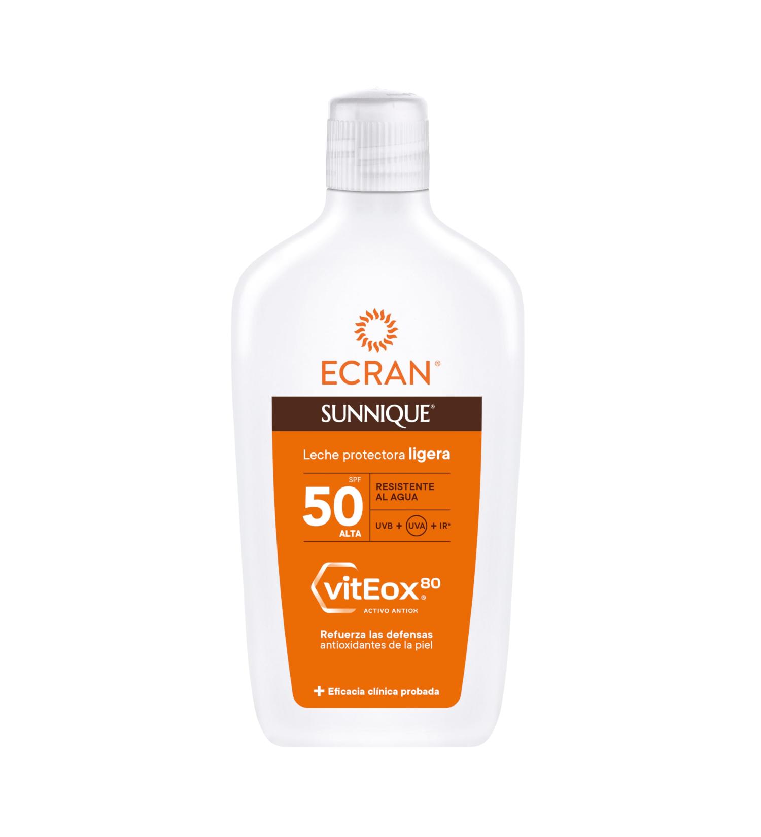 ECRAN SUNNIQUE protective milk SPF50 370 ml - Buy Online on GoSupps.com