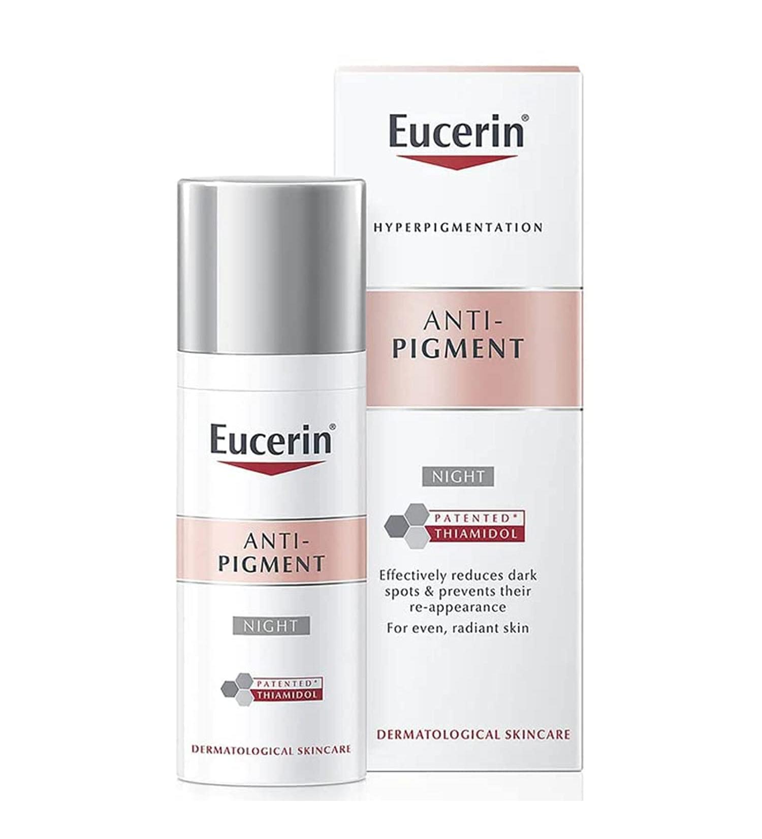 Eucerin ANTI-PIGMENT Night Cream - 50ml/1.7oz - Pigment Reducing Formula - Buy Online on GoSupps.com