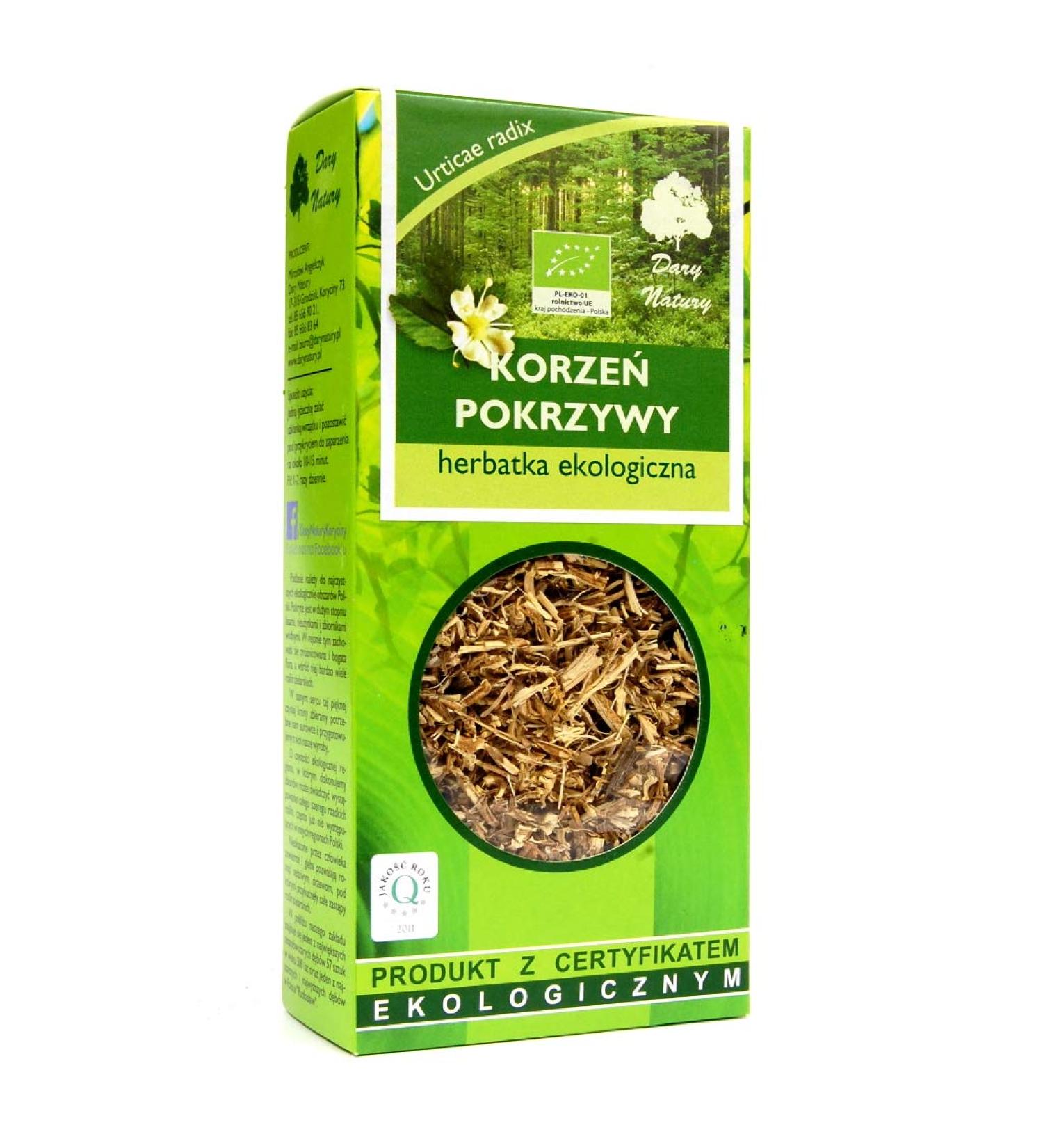 Dary Natury Nettle root ORGANIC 50g - DARY NATURY