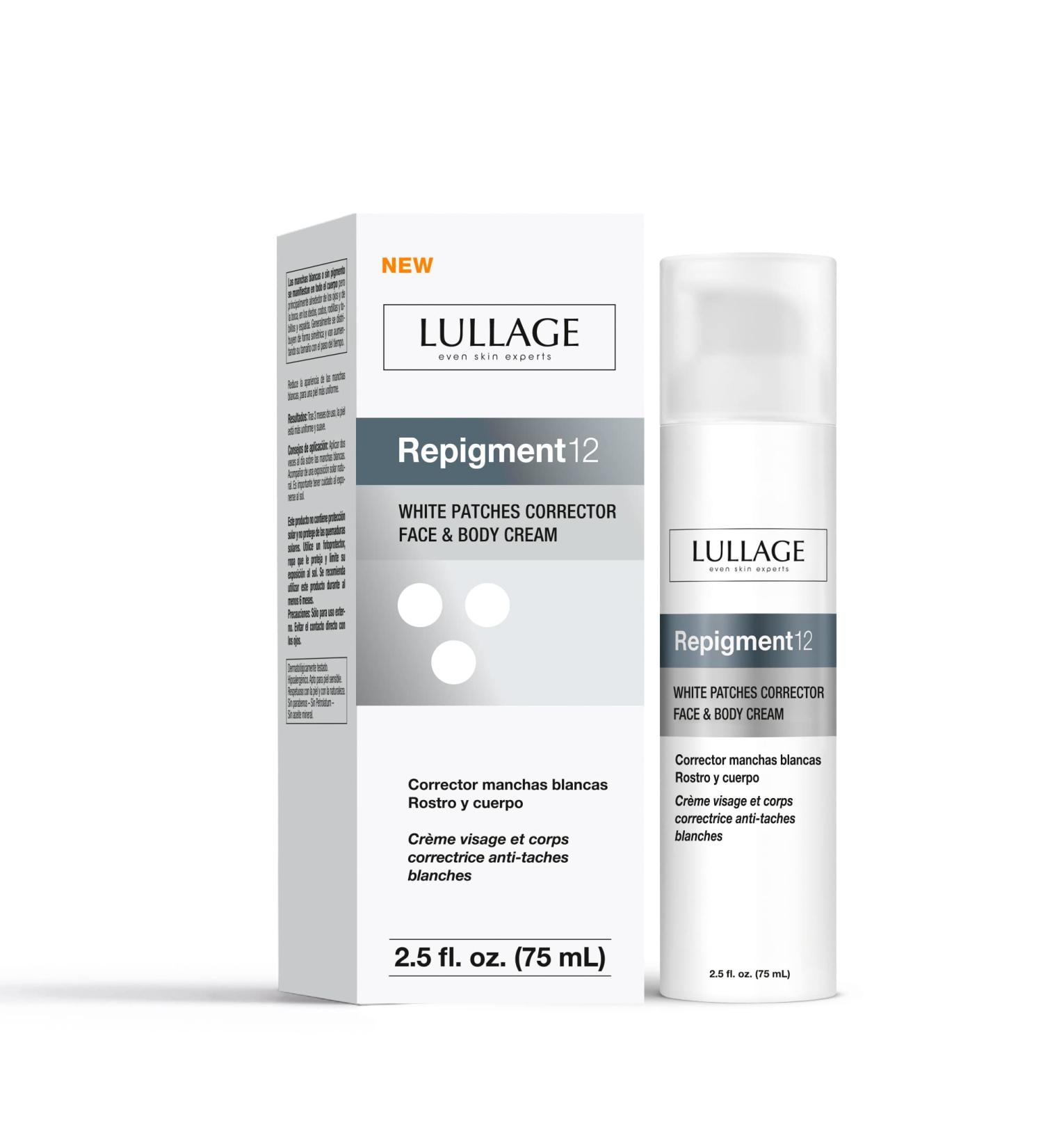 LULLAGE Repigment12 White Patches Corrector Cream - Face and Body Treatment - Buy Online on GoSupps.com