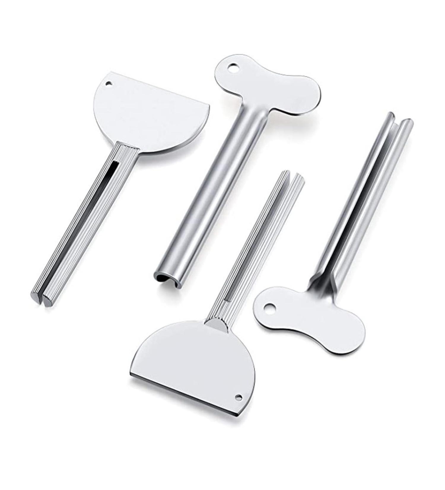 Tube Squeezer for Toothpaste Steel Tube Squeezextruder Metal Toothpaste Tube extruder Toothpaste Dispenser - Buy Online on GoSupps.com