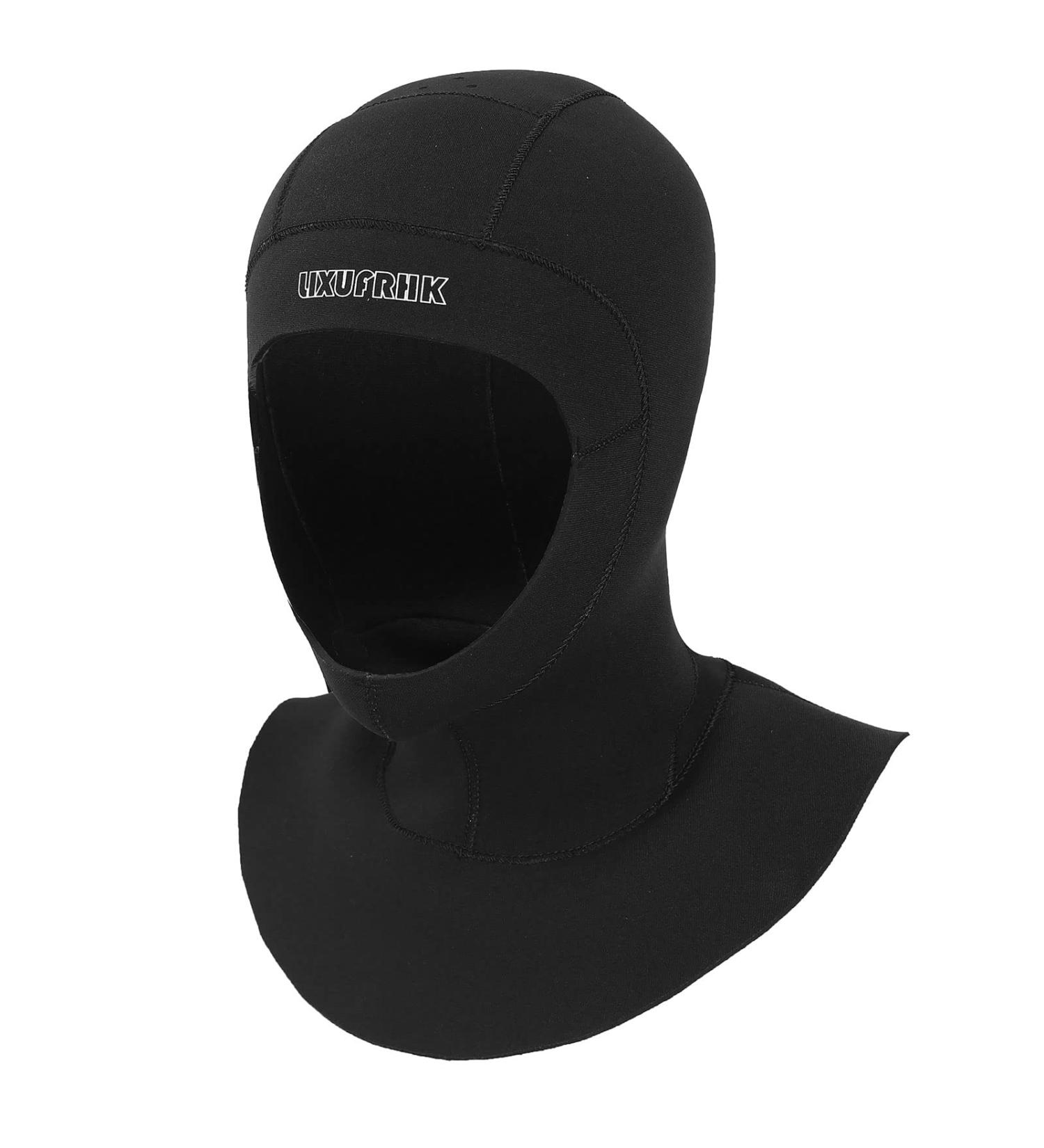 Neoprene Wetsuit Scuba Diving Hood for Men Women | Water Sports Hood for Diving, Snorkeling, Swimming, Kayaking | Large Size - Buy Online on GoSupps.com