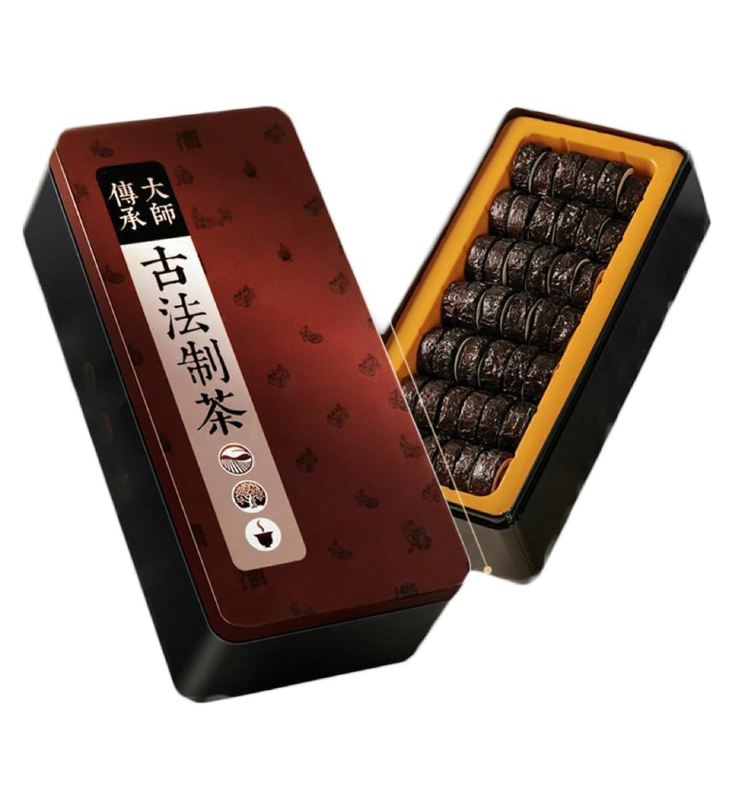 Th Pu'er Cuit Pu-Erh Th Noir Saveur Riz Gluant Tuocha 250g - Buy Online on GoSupps.com
