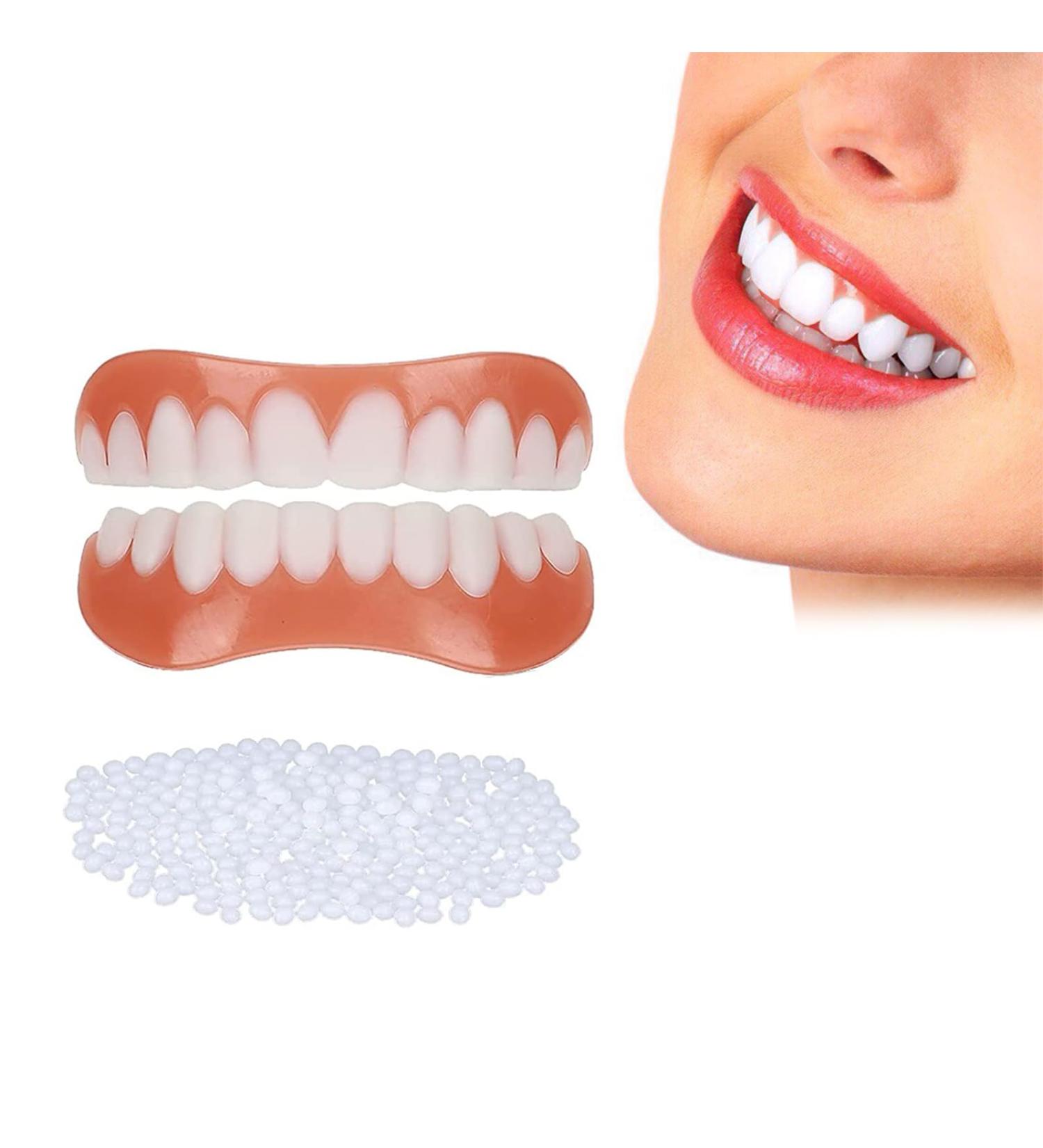 Buy Immediate Dentures & Natural False Teeth - Perfect Smile Cosmetic Tooth Prostheses for Missing Teeth - Buy Online on GoSupps.com